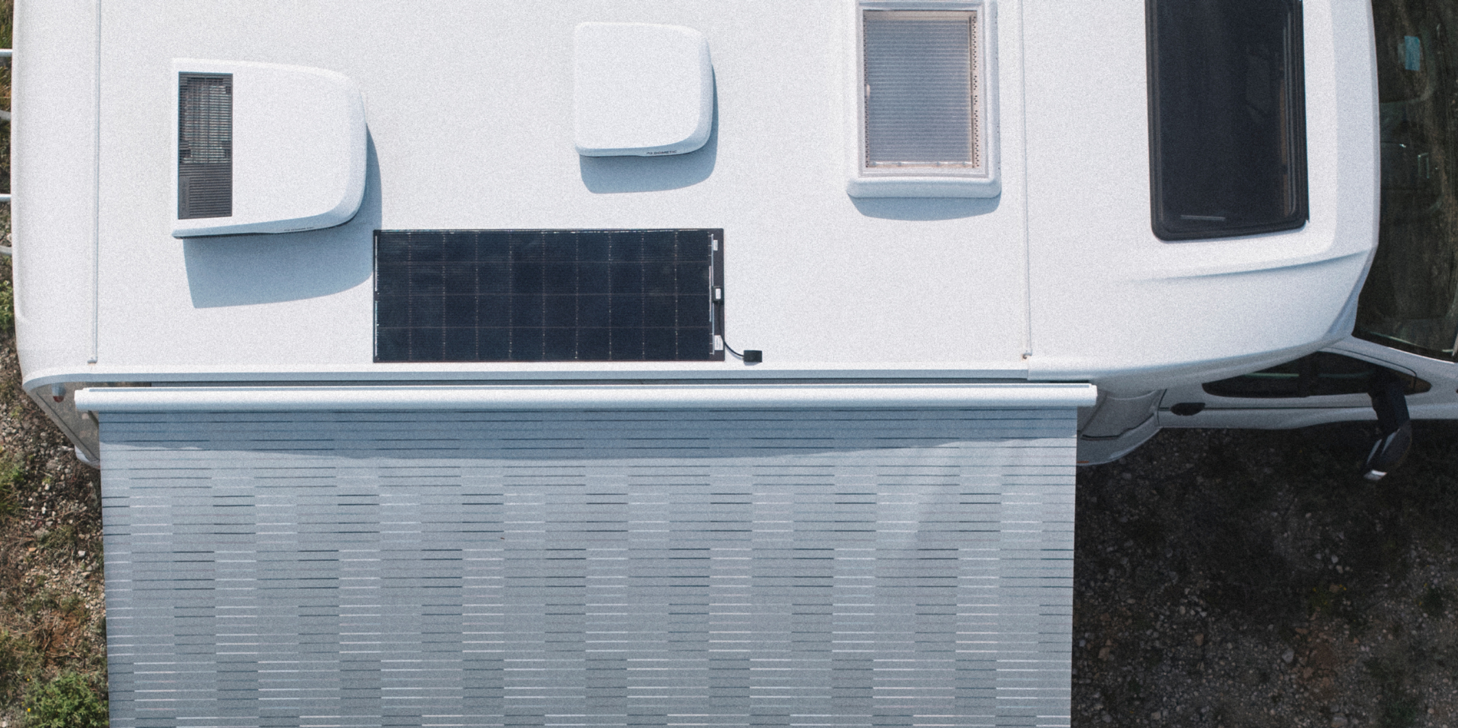 Dachklimaanlage-Vogelperspektive