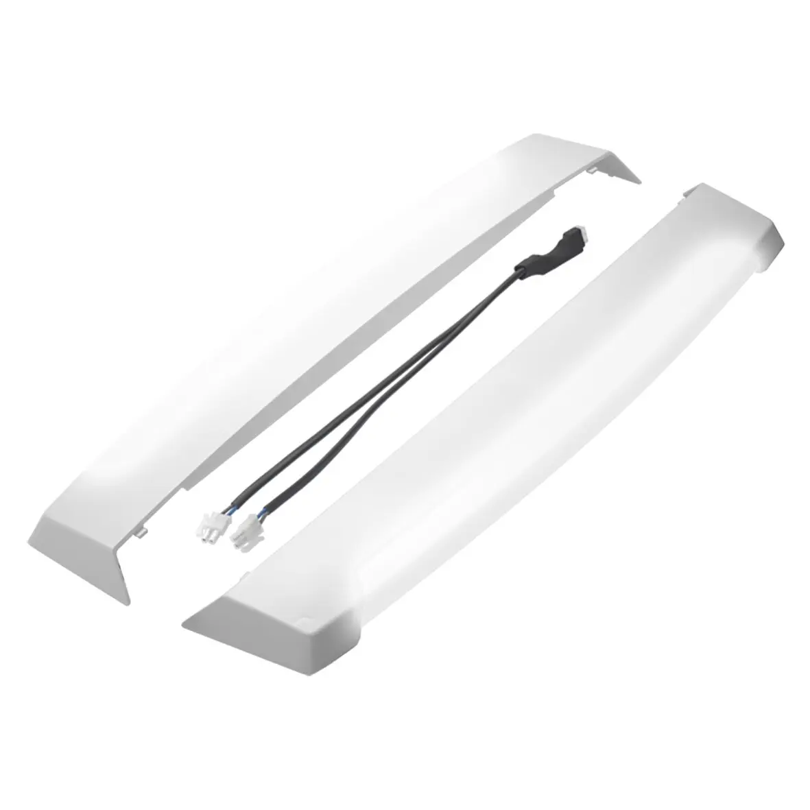 Seitenblenden mit LED VisitonStar M, signalweiß