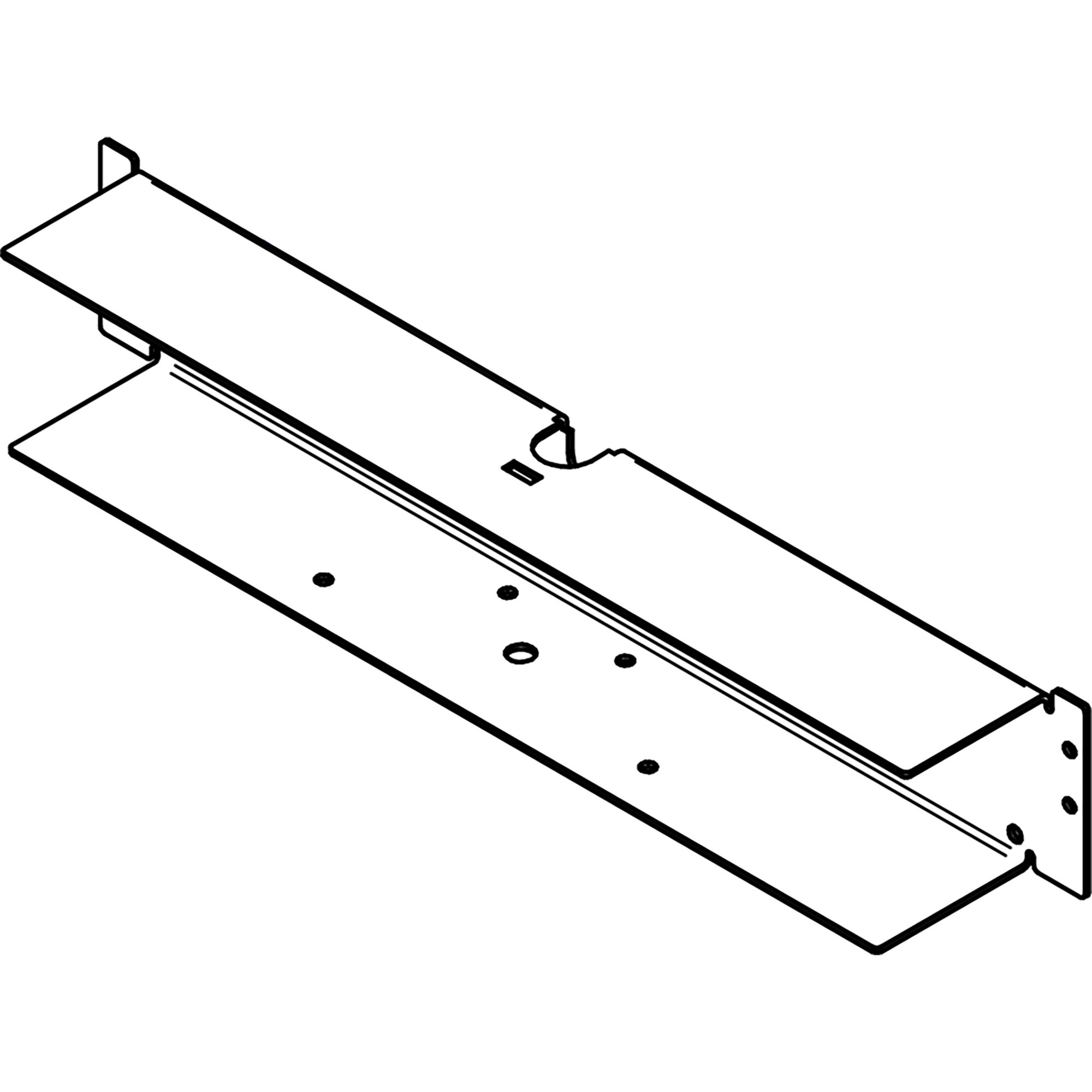 Gehäuserückwand Thule Slide-Out Step G2 12V 700