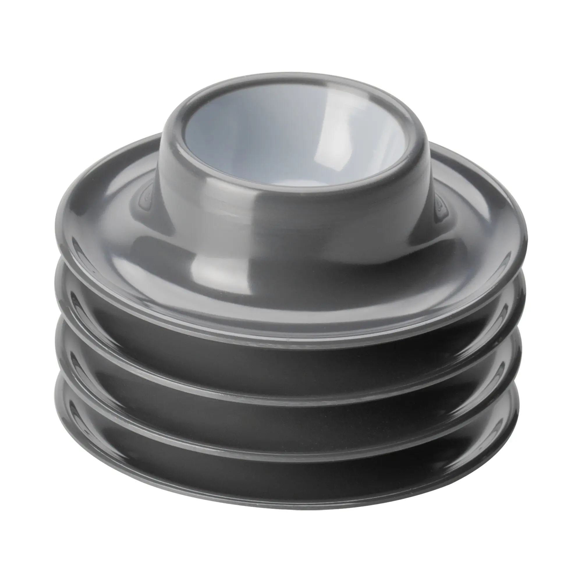 Eierbecher Vivid Line, hellgrau, 4er-Set