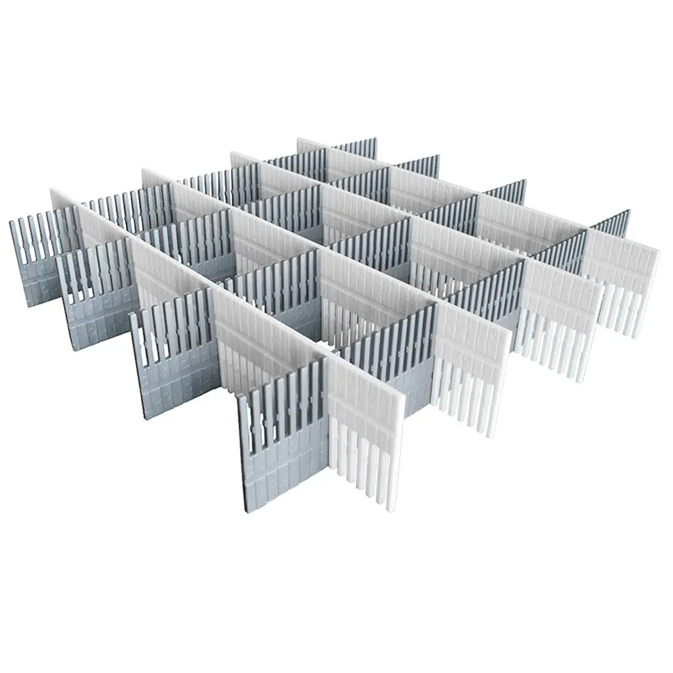 Stauleiste für Schubladen, hellgrau