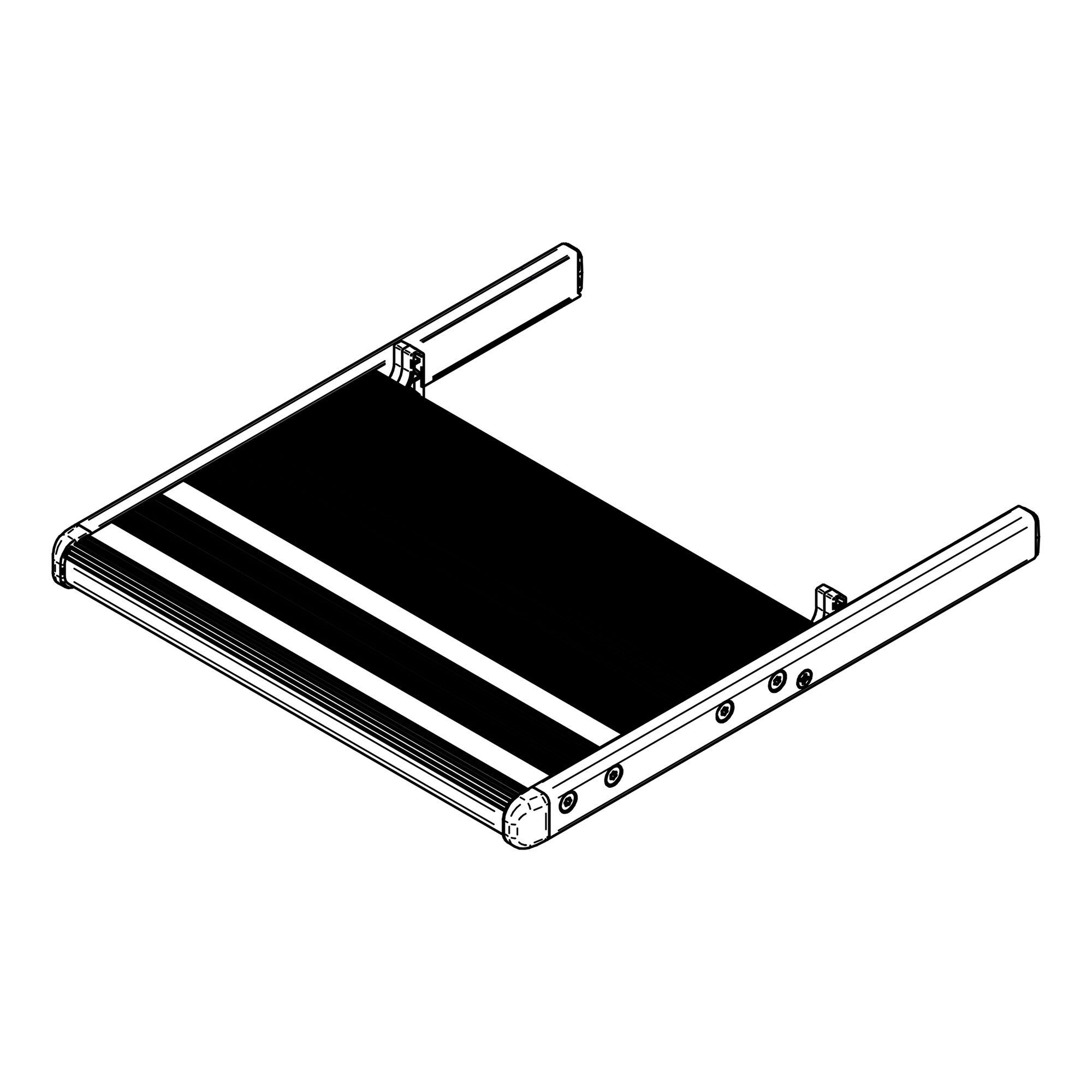 Trittbrett komplett Thule Slide-Out Step, 550