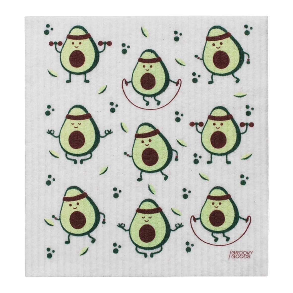 Ecological Sponge Cloth, Avocado