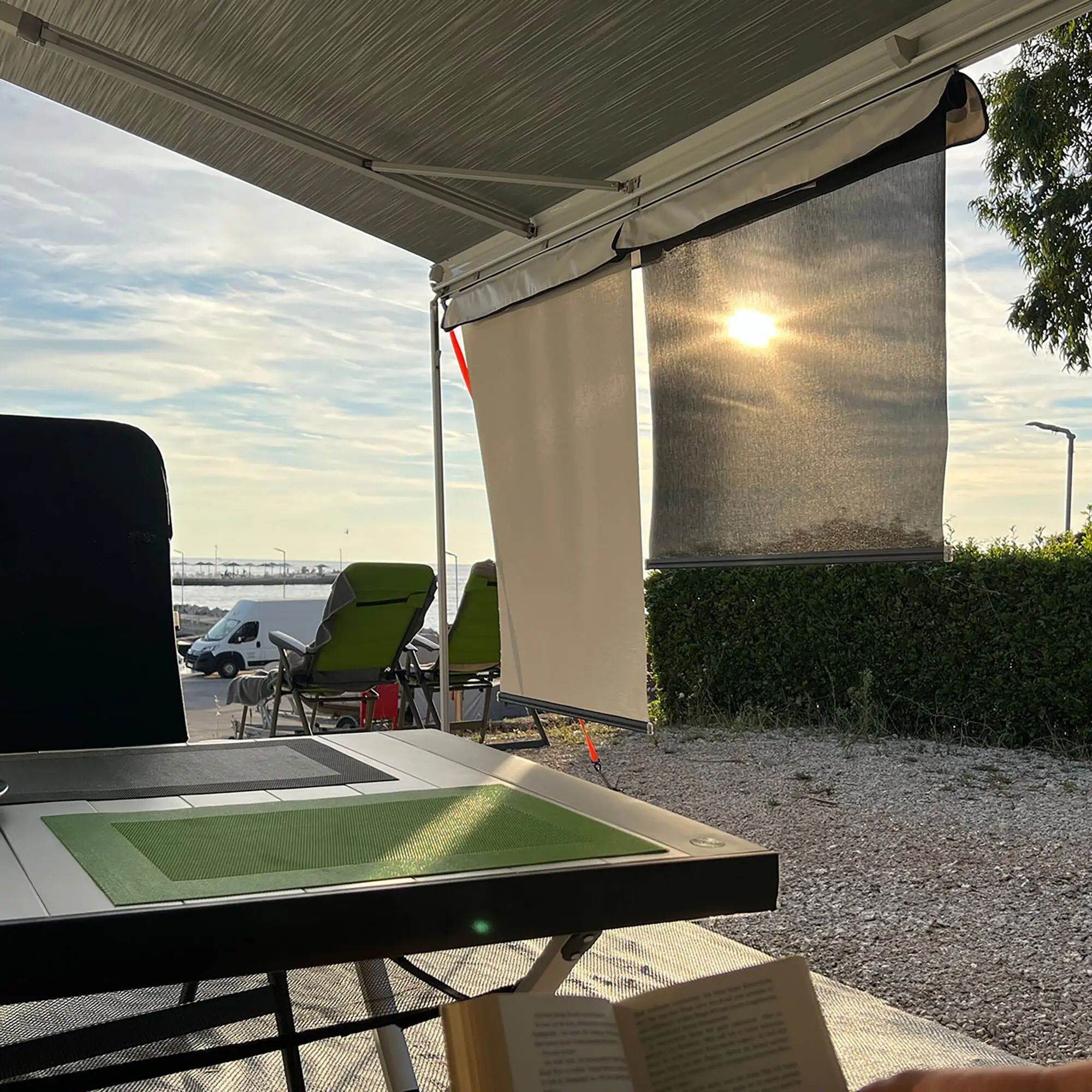 Sonnenschutz AP SunBreak, grauweiß