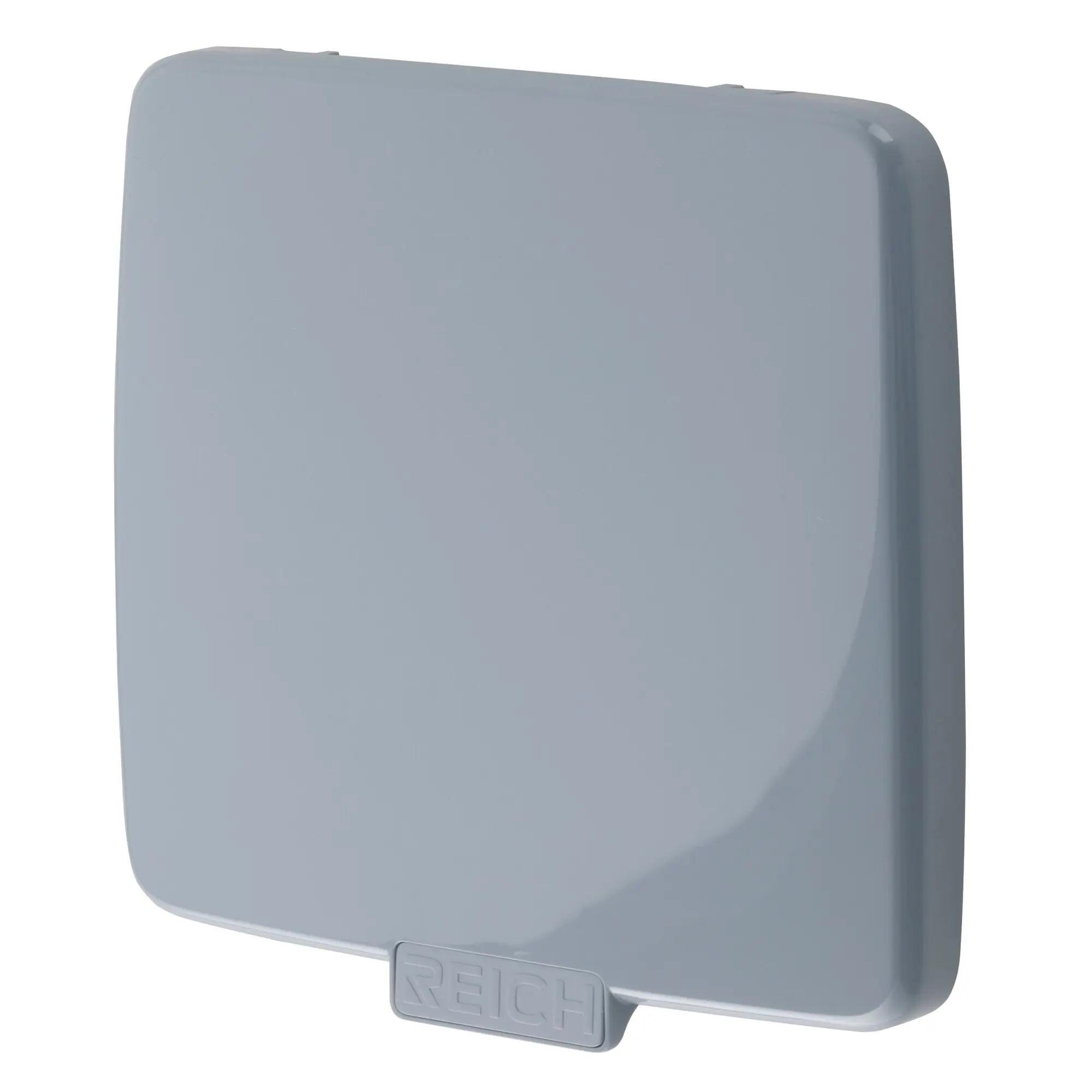 Deckel einfach für Versorgungsklappe Smart Supply, grau glänzend