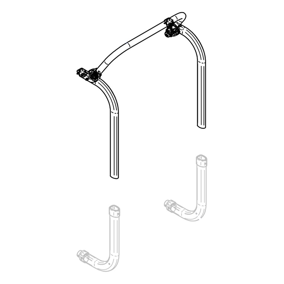 Support Frame Bracket and Upper Support Arm Thule Elite G2 SV