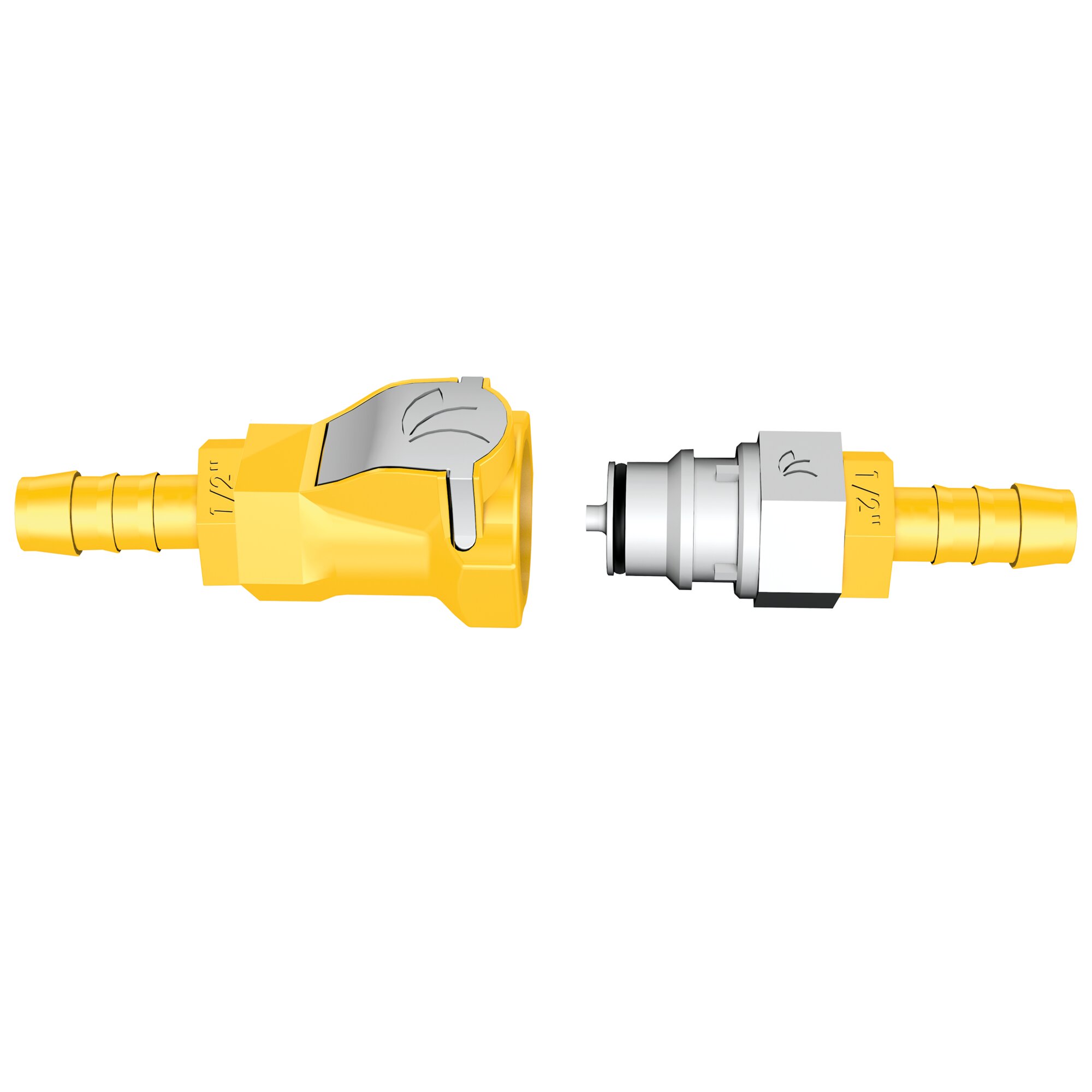 LILIE Push-and-Connect Schnellkupplung komplett, 12 mm, ½"-IG