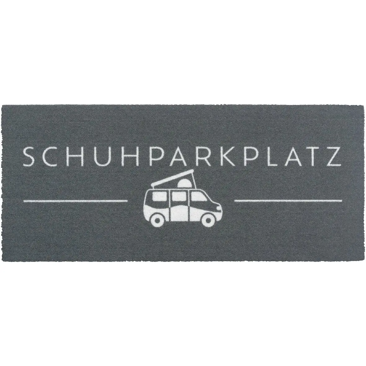 Fußmatte Schuhparkplatz, Campingbus