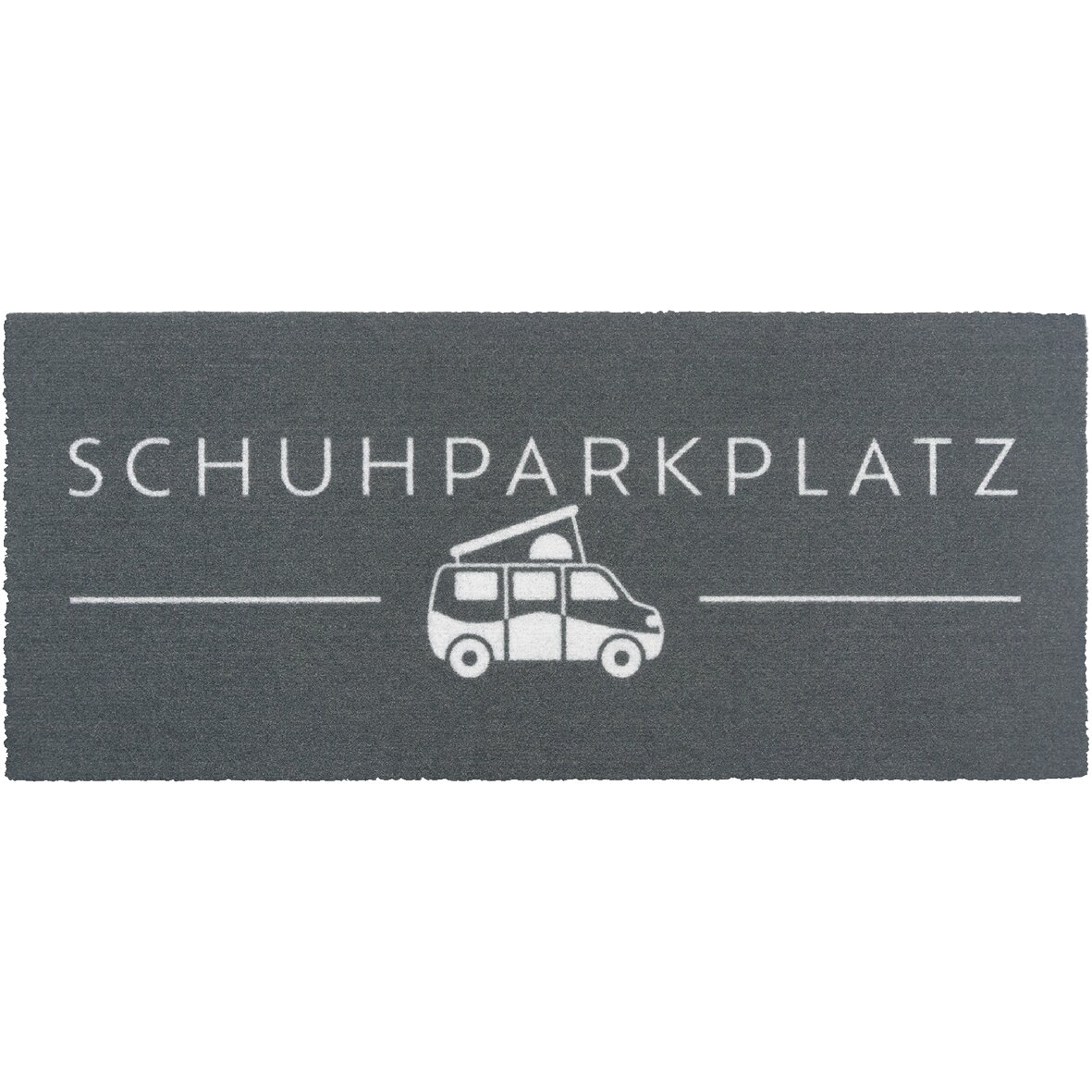 Fußmatte Schuhparkplatz, Campingbus