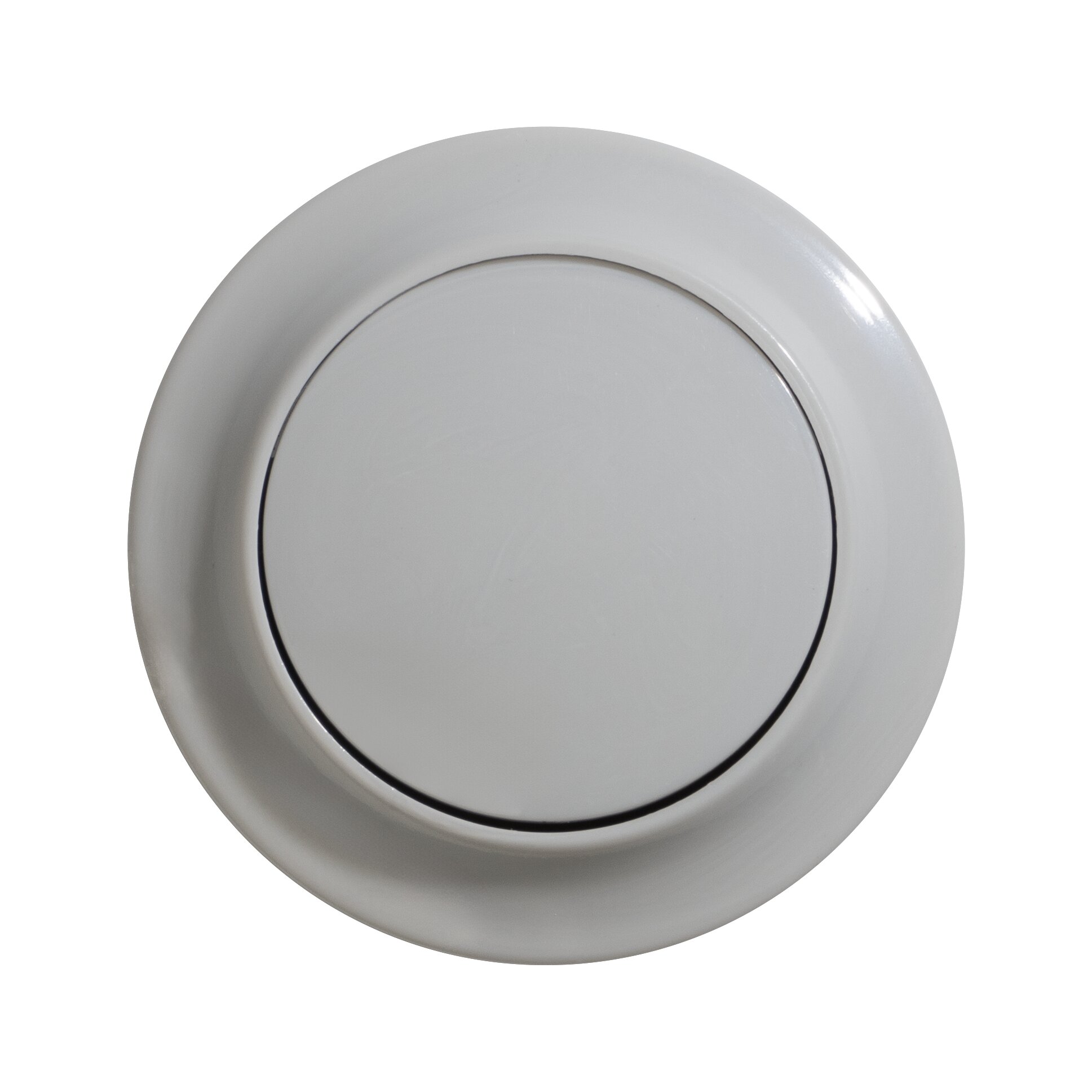Push Button, light grey, self-service