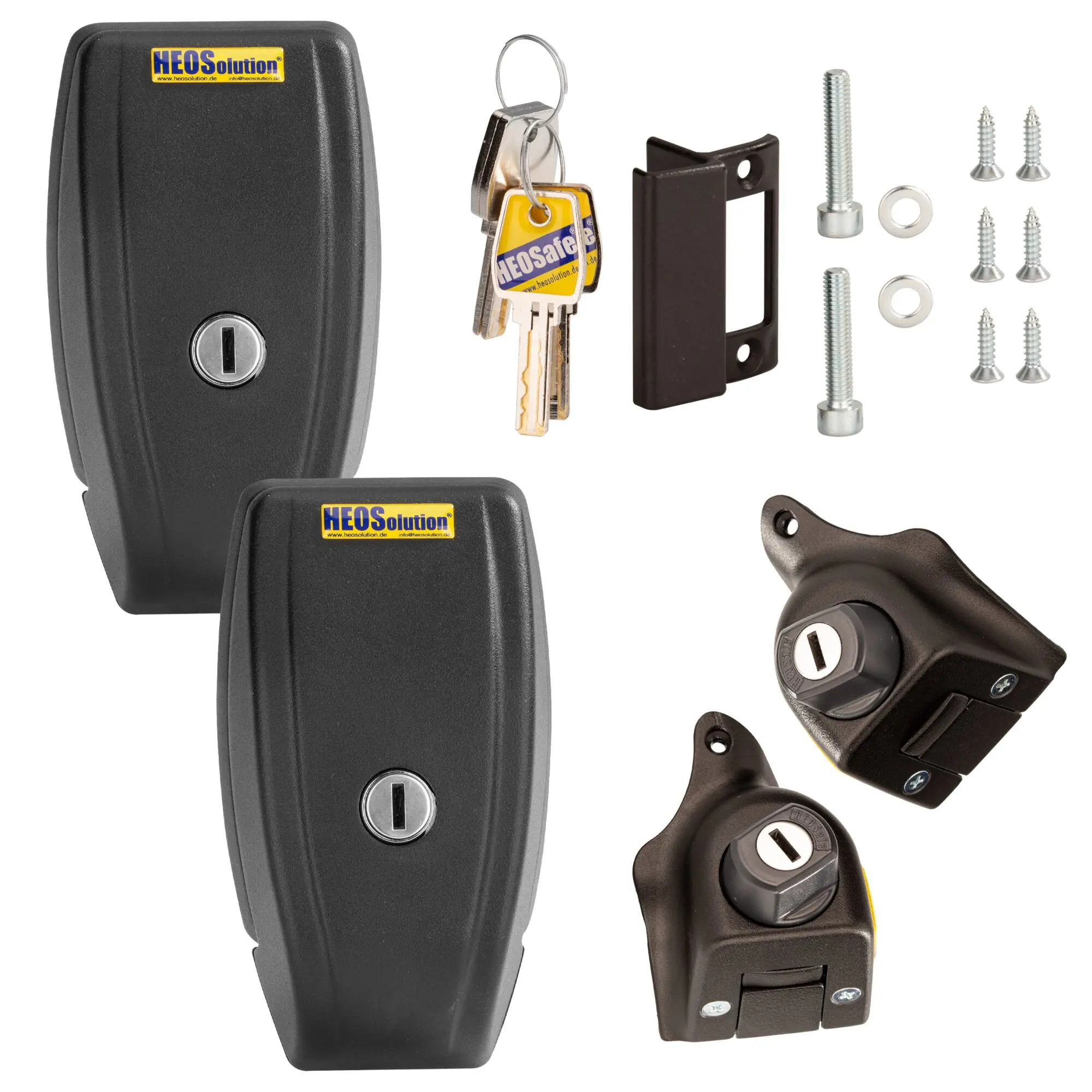 HEOSafe® Sicherheitspaket Van Security Paket Fiat Ducato ab 09/2021, schwarz