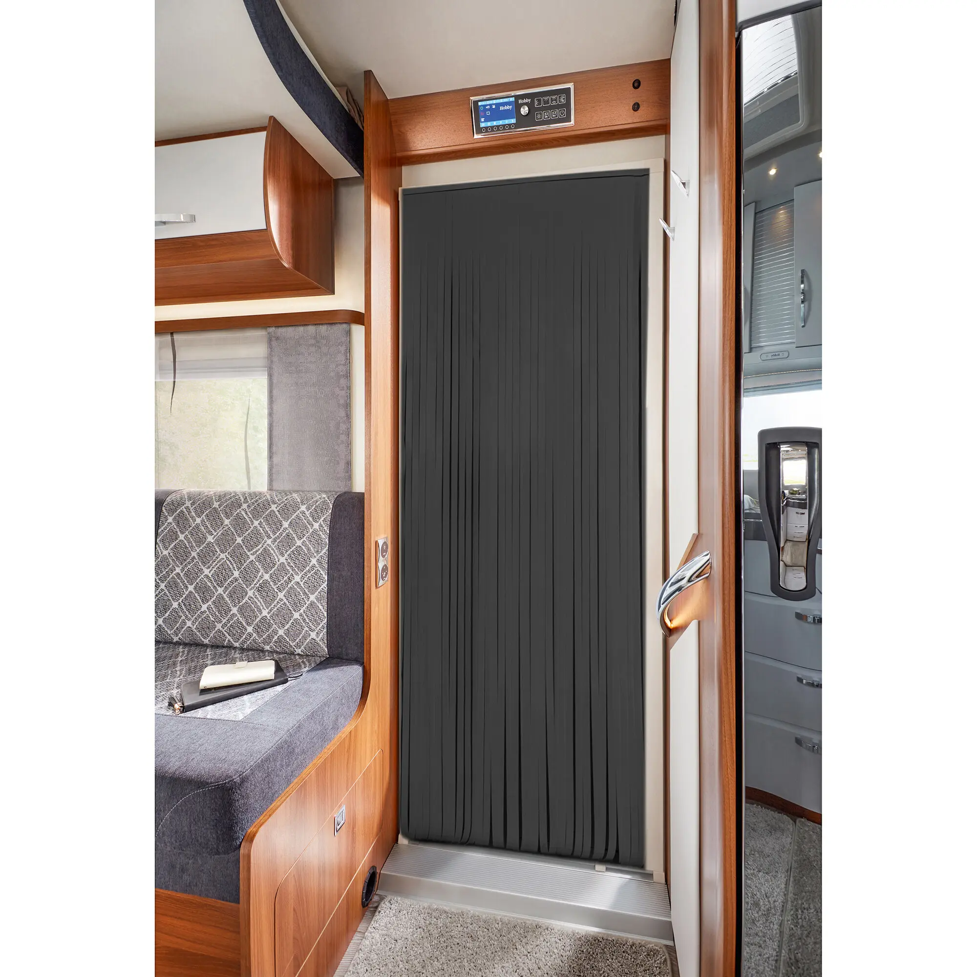 Türvorhang Curtina4U, anthrazit, 60 cm