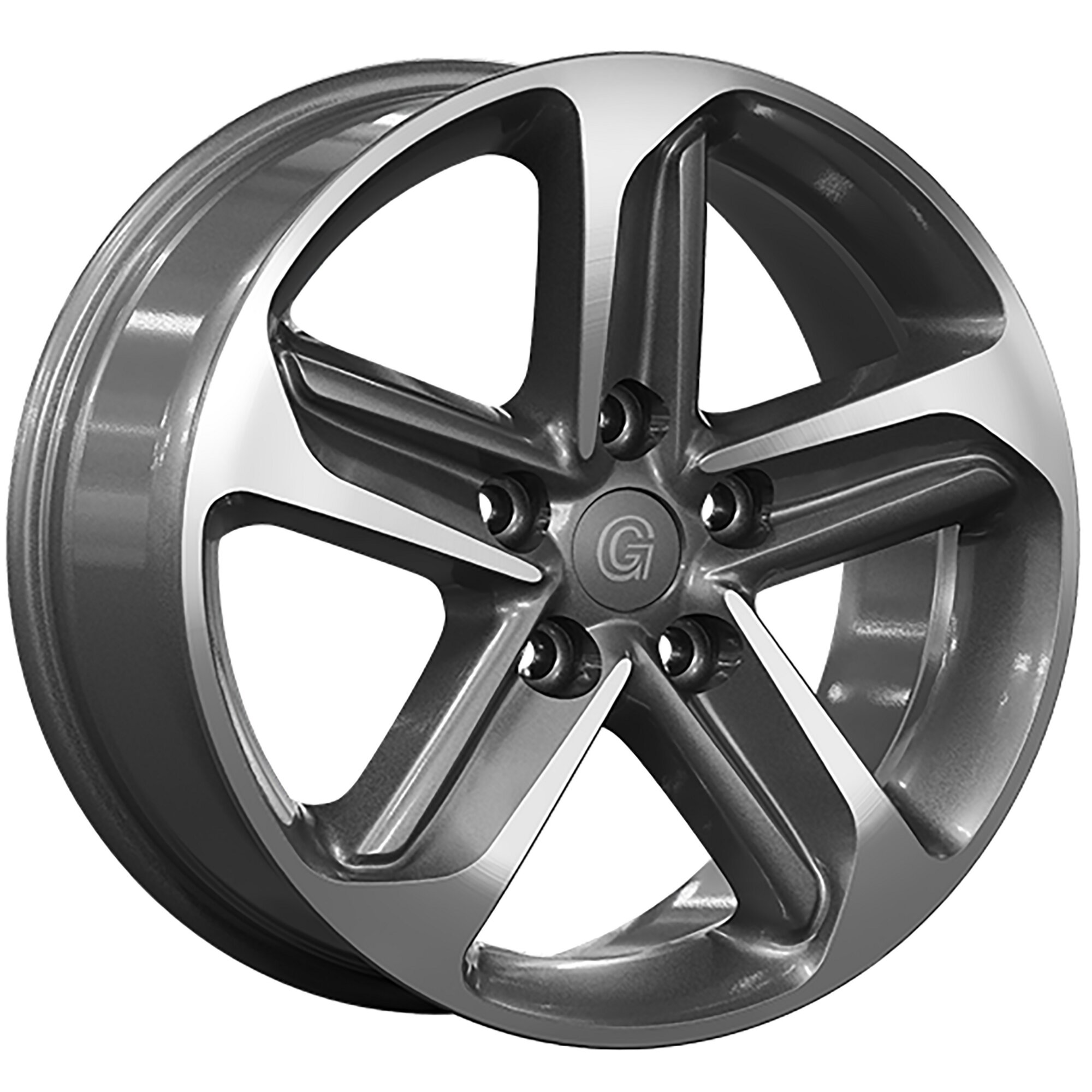 Aluminium Wheel Rim for Fiat Ducato, anthracite polished glossy