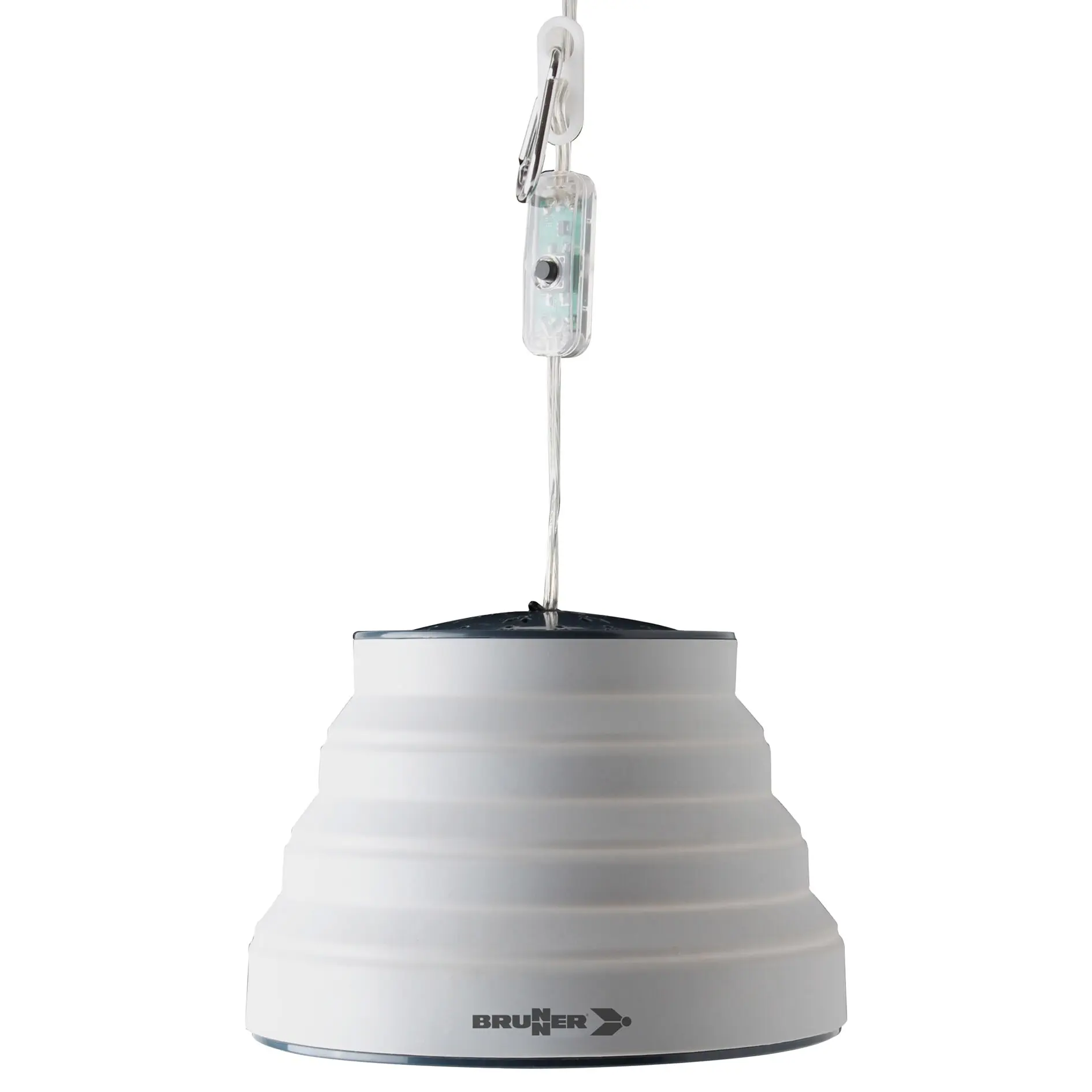 Zeltlampe Syrma LED, grau