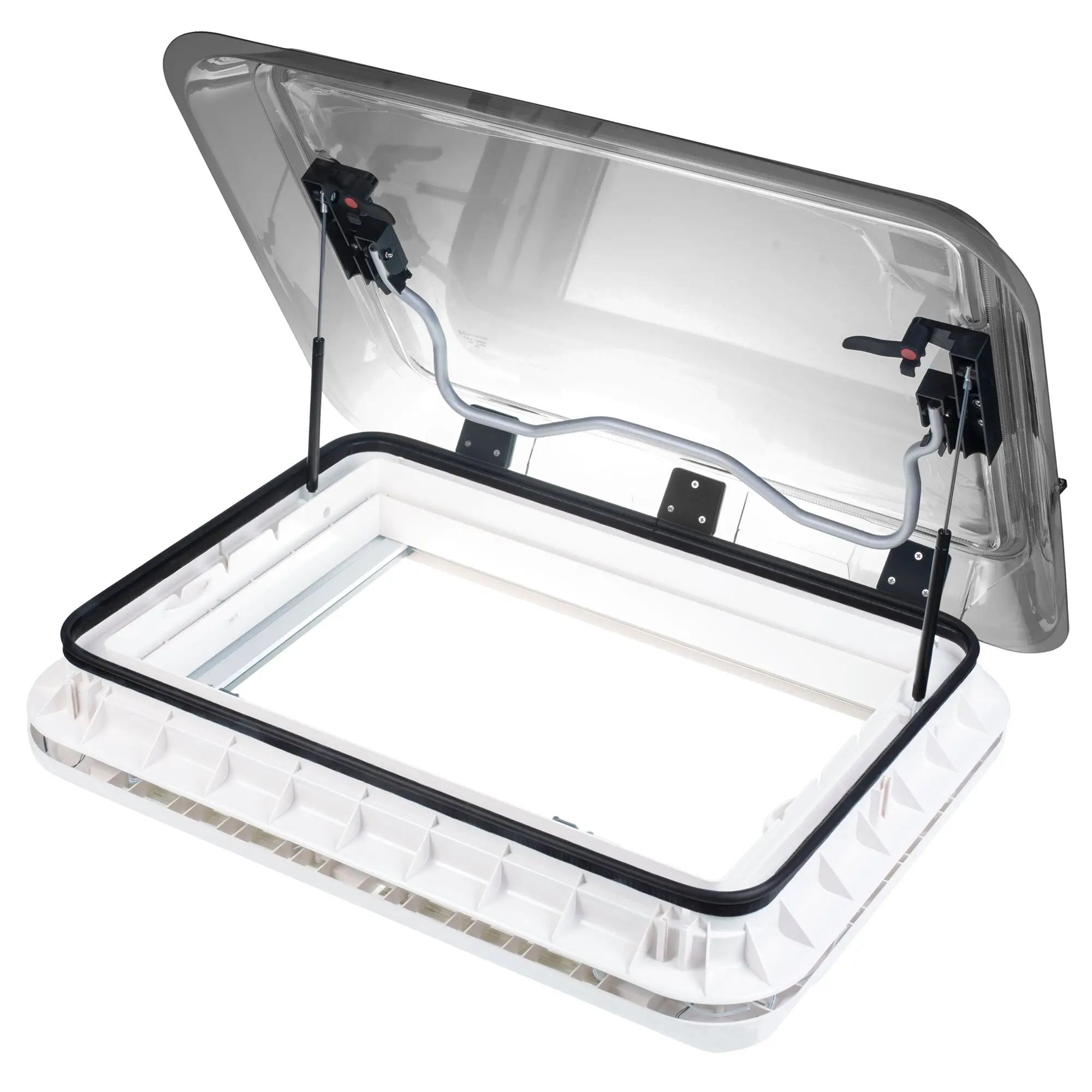 Dachfenster mit Verdunkelungsrollo und Insektenschutz, 700 x 500 mm