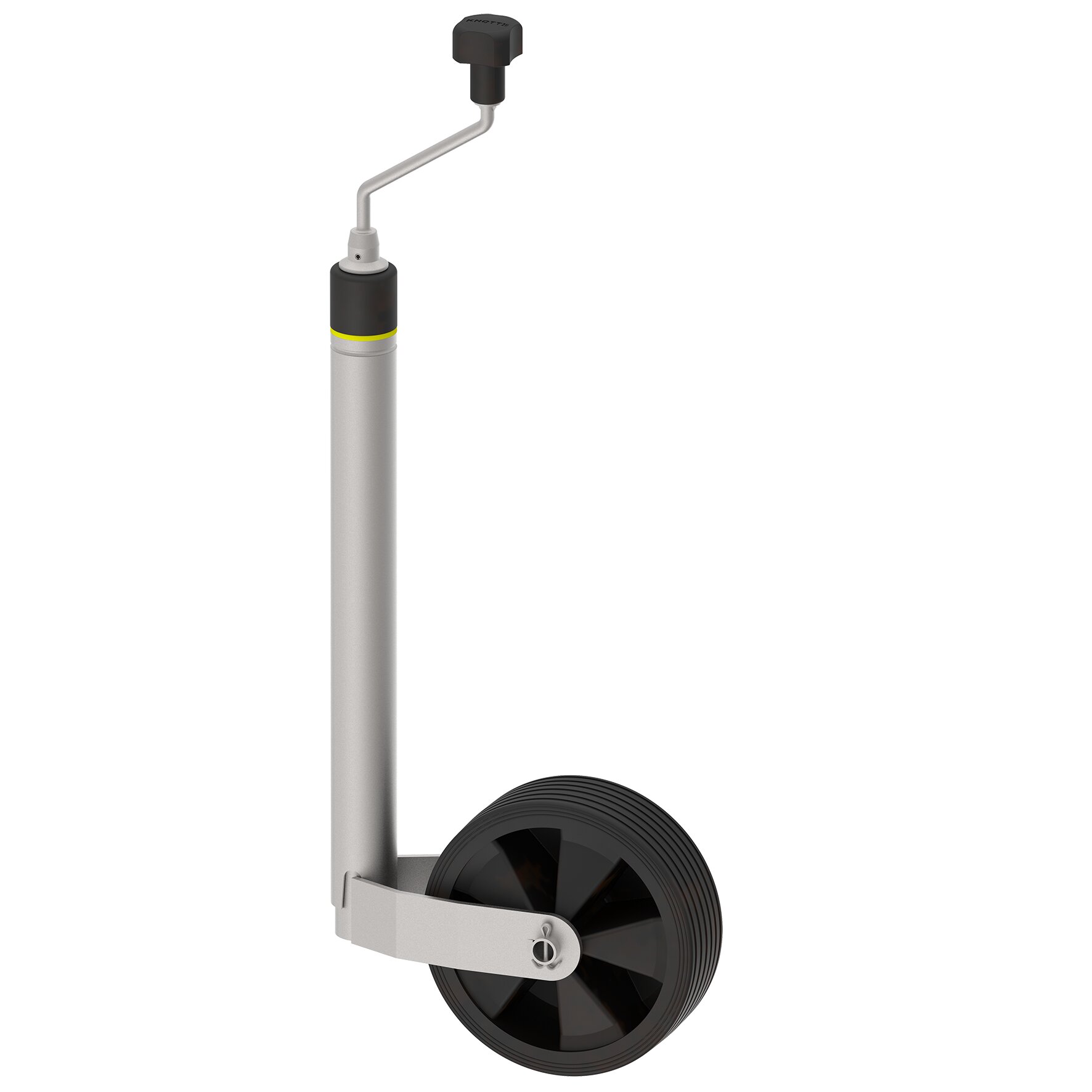 Jockey Wheel with Plastic Rim