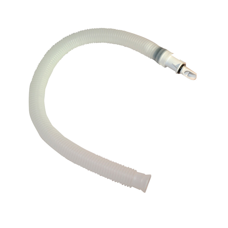 Spülschlauch komplett, weiß