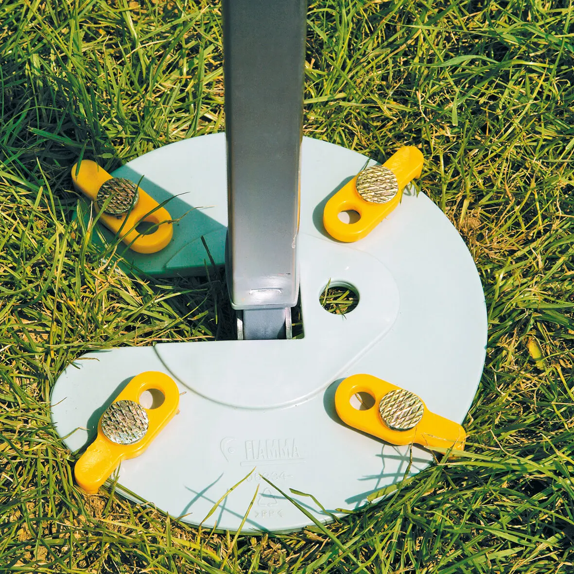 Stützfußhalterung Kit Awning Plate, 2er-Set