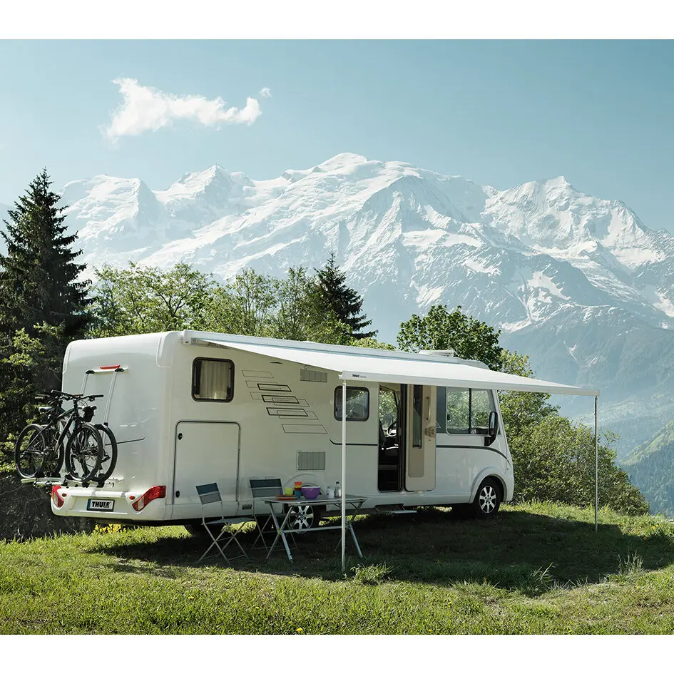 Markise Omnistor 8000 mit Motor, eloxiert, 4 m