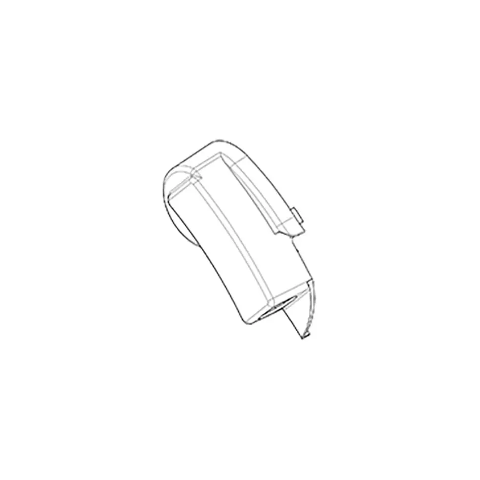 Endkappen für Dometic PR2500, links, eloxiert, elektrisch