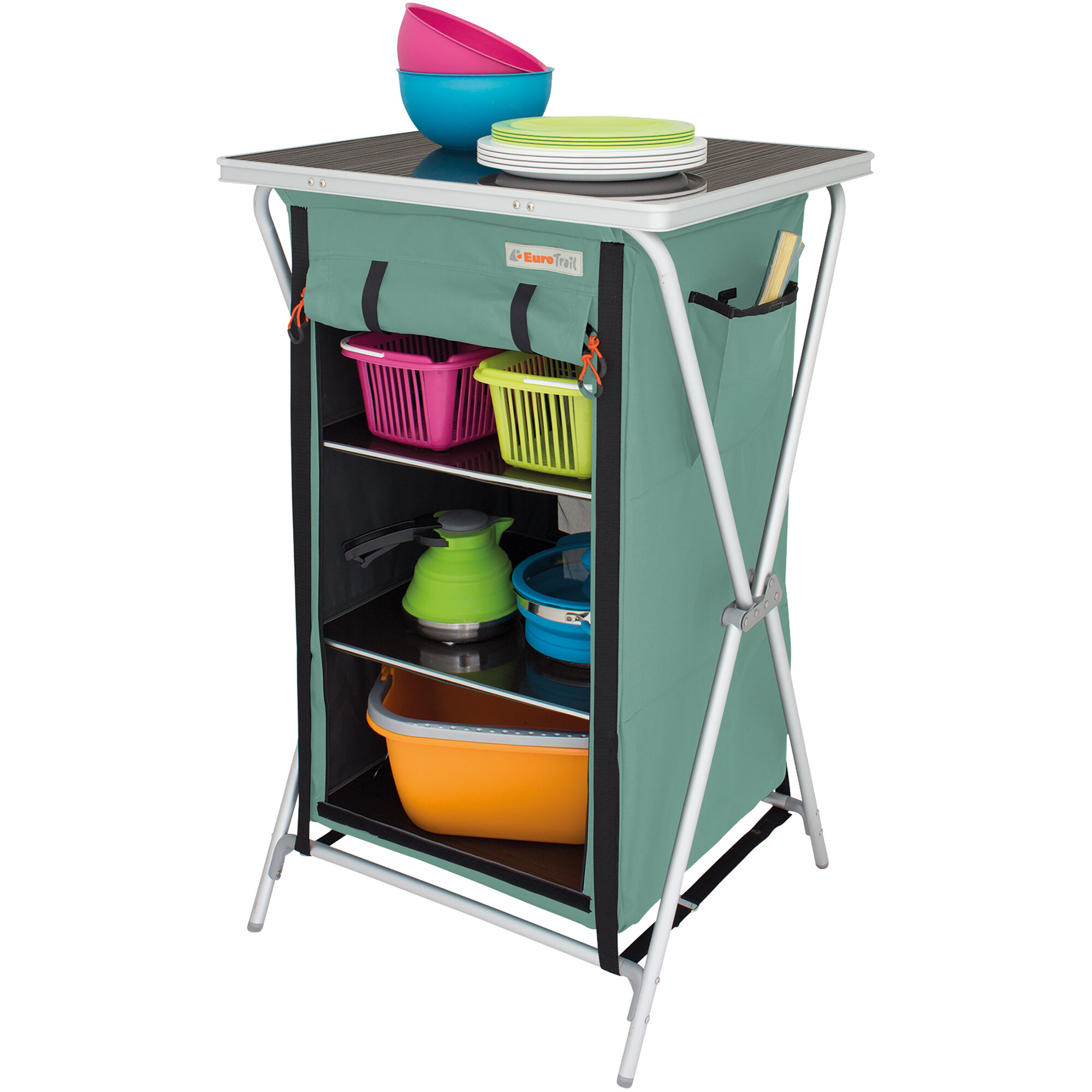 Camping Cabinet, light green, Aubenas