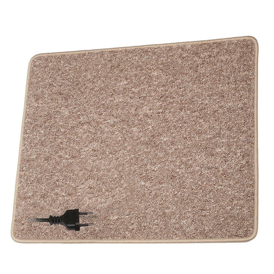 Heizteppich 230 V/100 x 60 cm, hellbraun