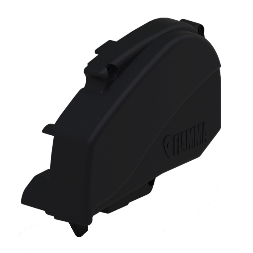 End Cap, right-hand, black