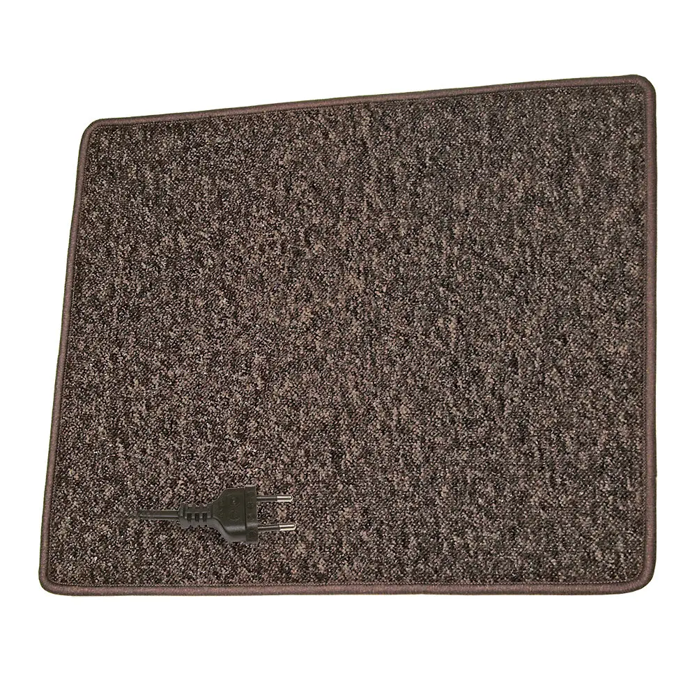 Heizteppich 230 V/100 x 60 cm, dunkelbraun