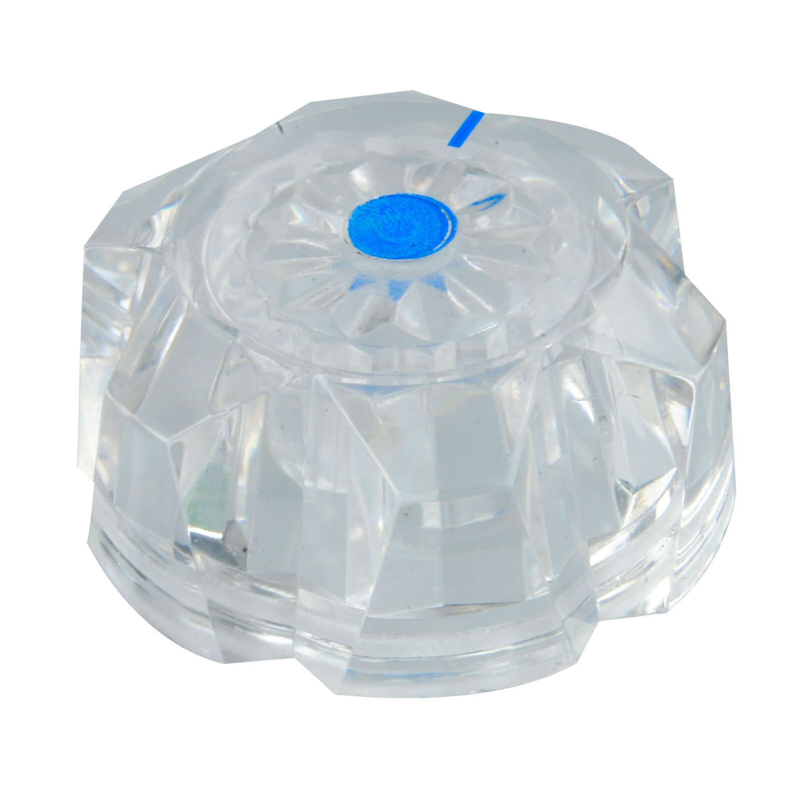 Drehknopf Reich De Luxe, blau