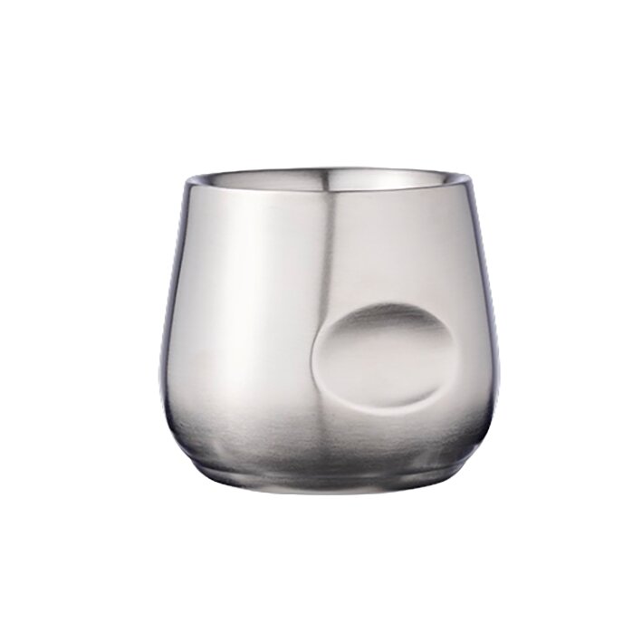 Edelstahl Espresso Tasse, 115 ml, edelstahl