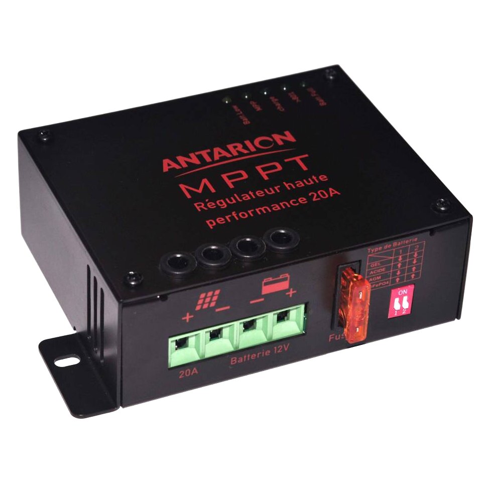 Antarion MPPT Solarregler 20 A bis 290 W
