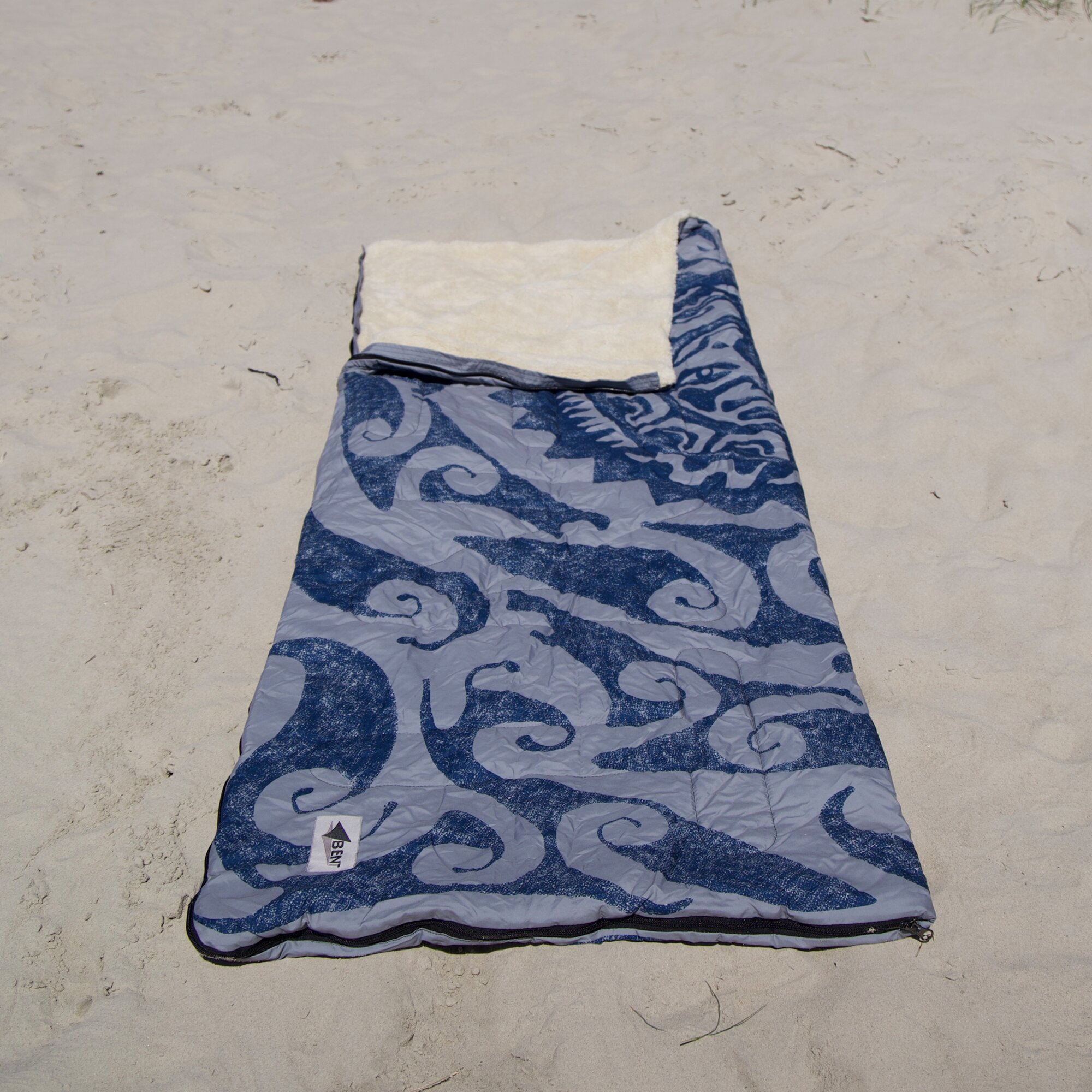 Vanlife Schlafsack Bentcho New Zealand Sun print