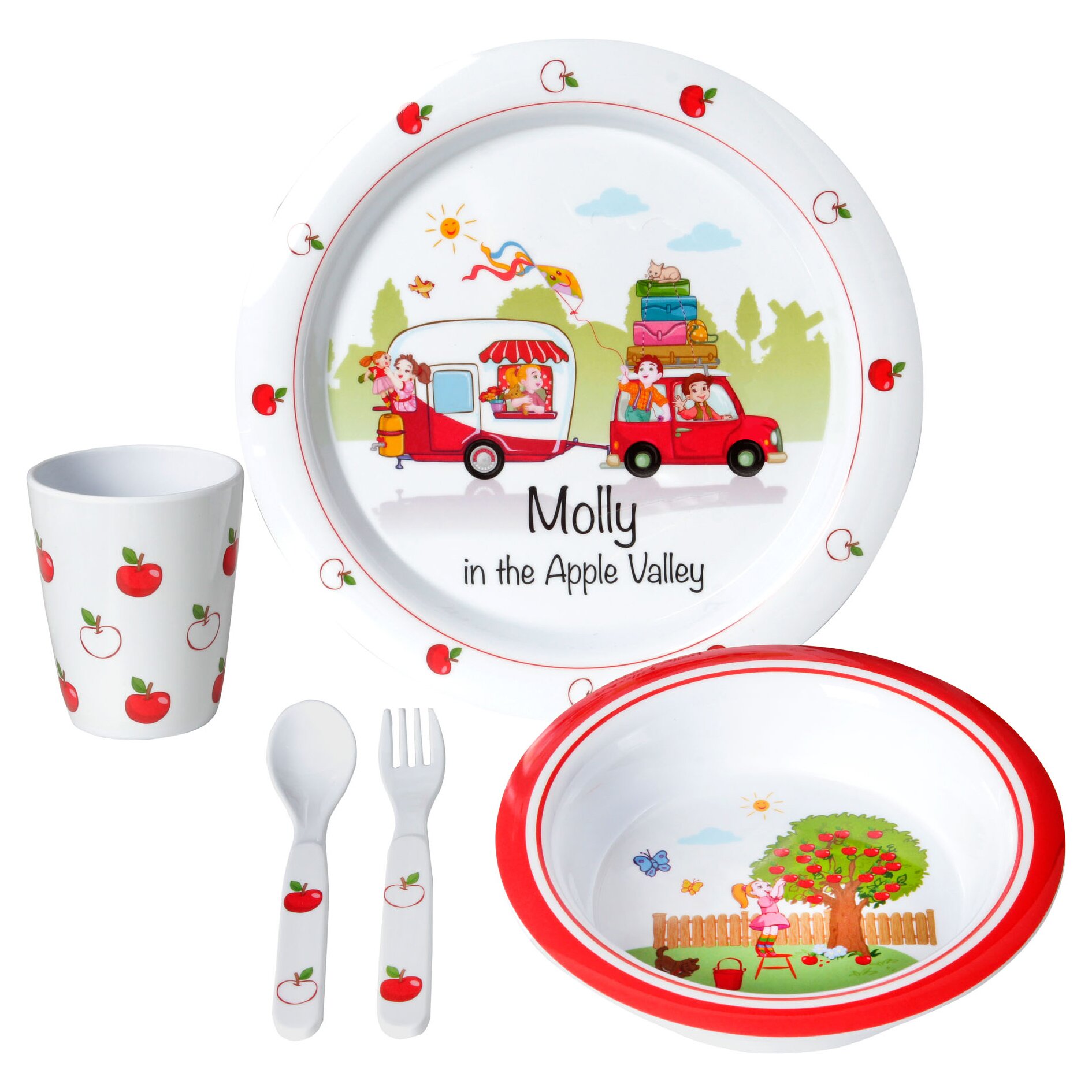 Brunner Geschirrset Molly, 5-teilig