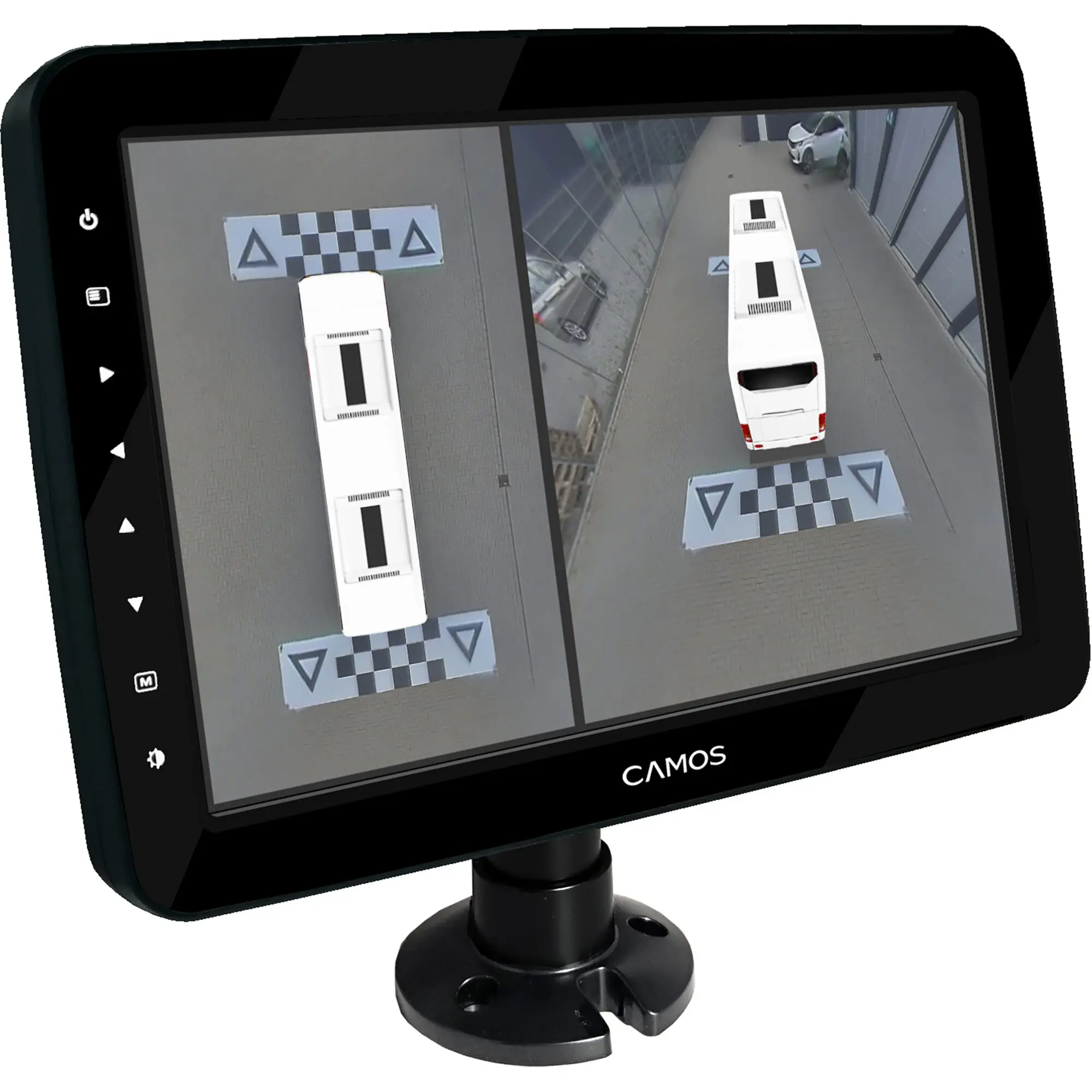 Rückfahrvideosystem Camos 360° 3D, mit Monitor