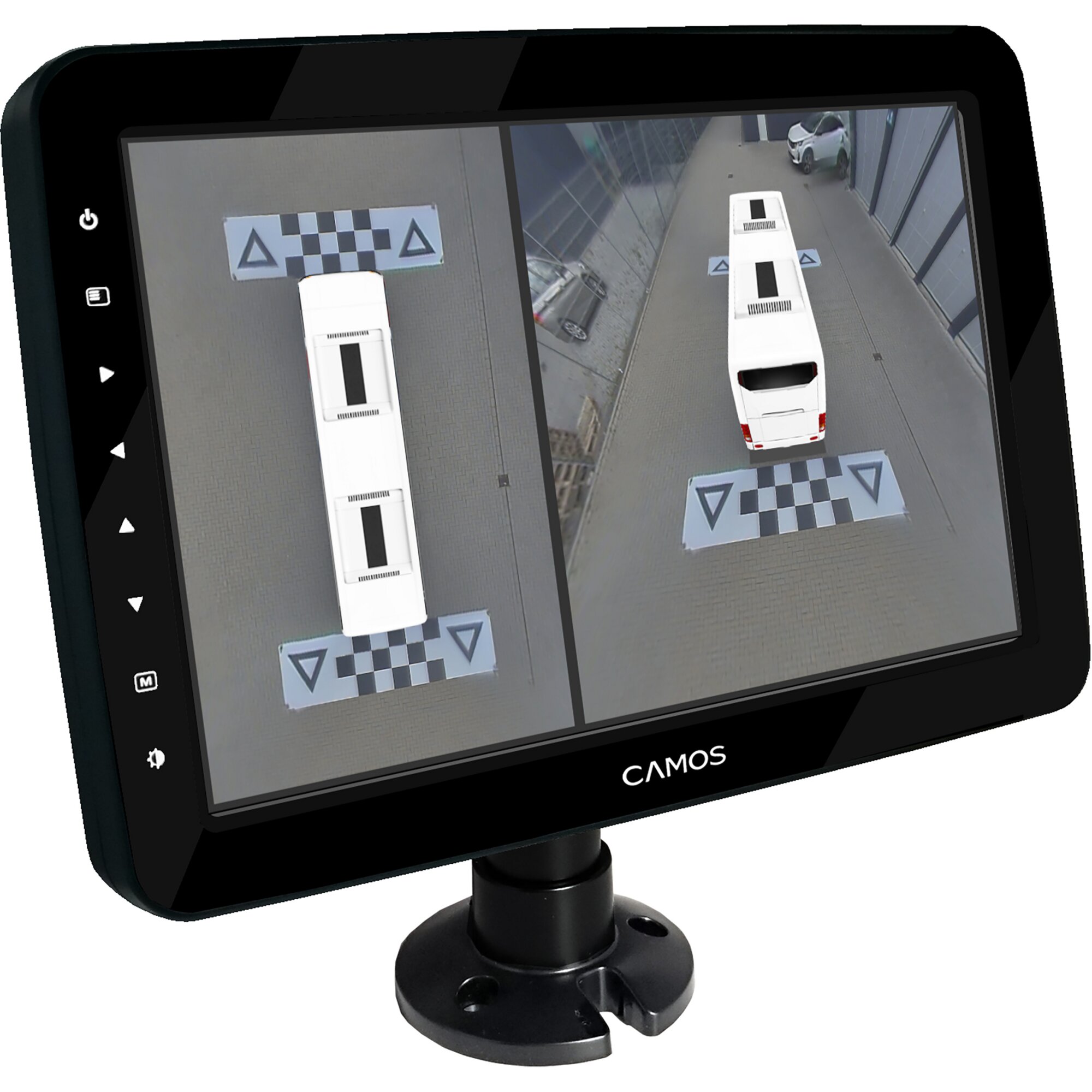 Reversing Video System Camos 360° 3D, with monitor