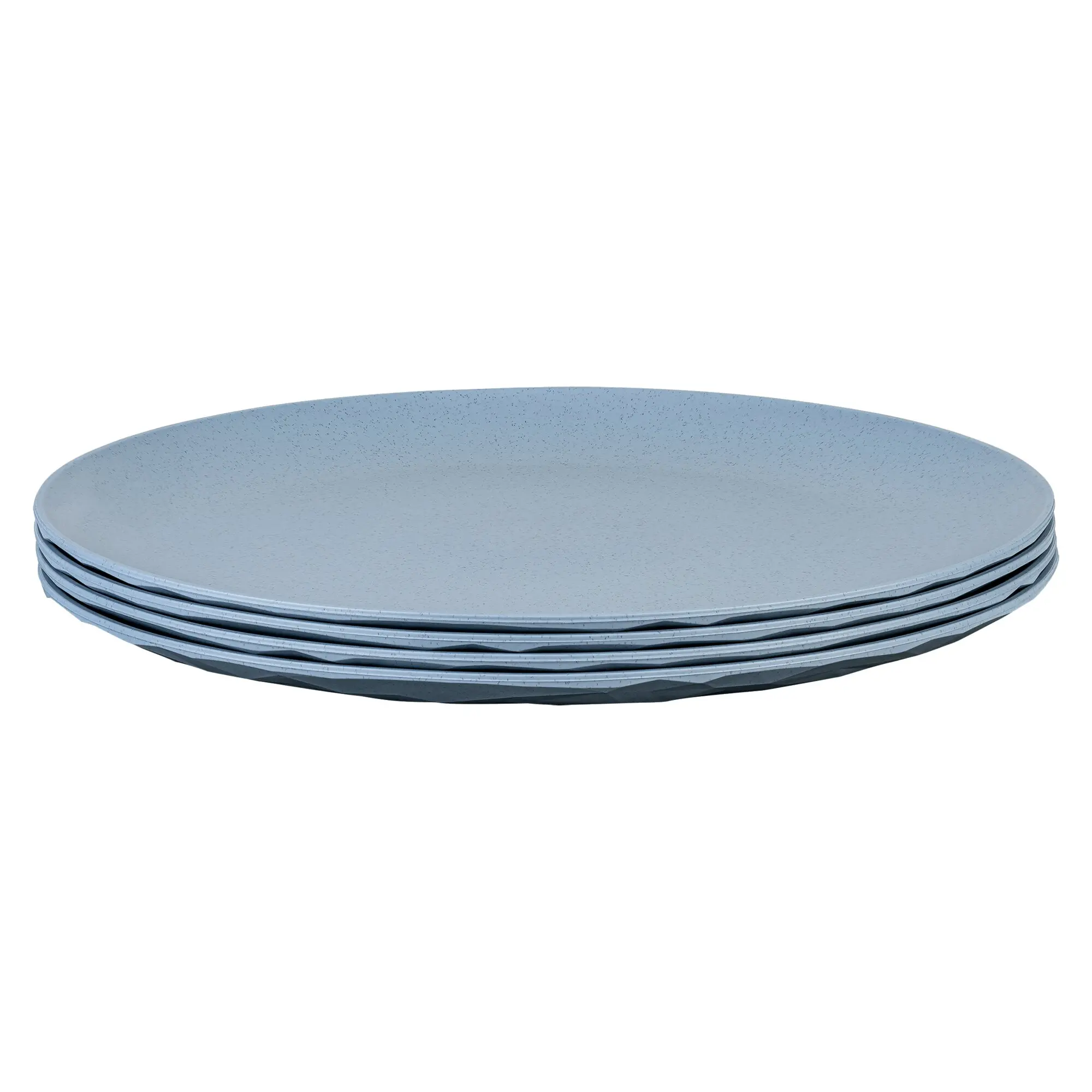 Flacher Teller CLUB PLATE 260, blau 4er-Set