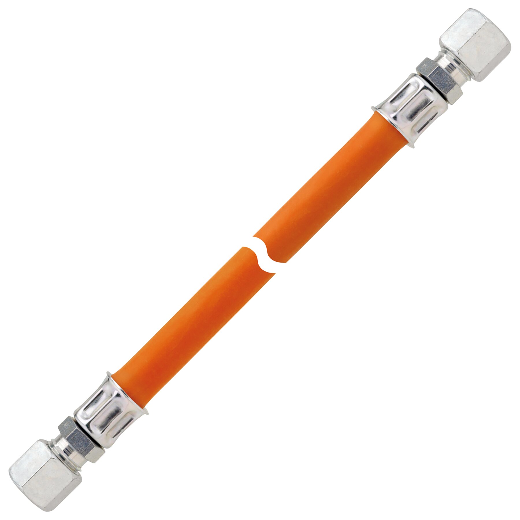 GOK Gas-Hochdruckschlauchleitung 10 bar bds. RVS 8 x 750