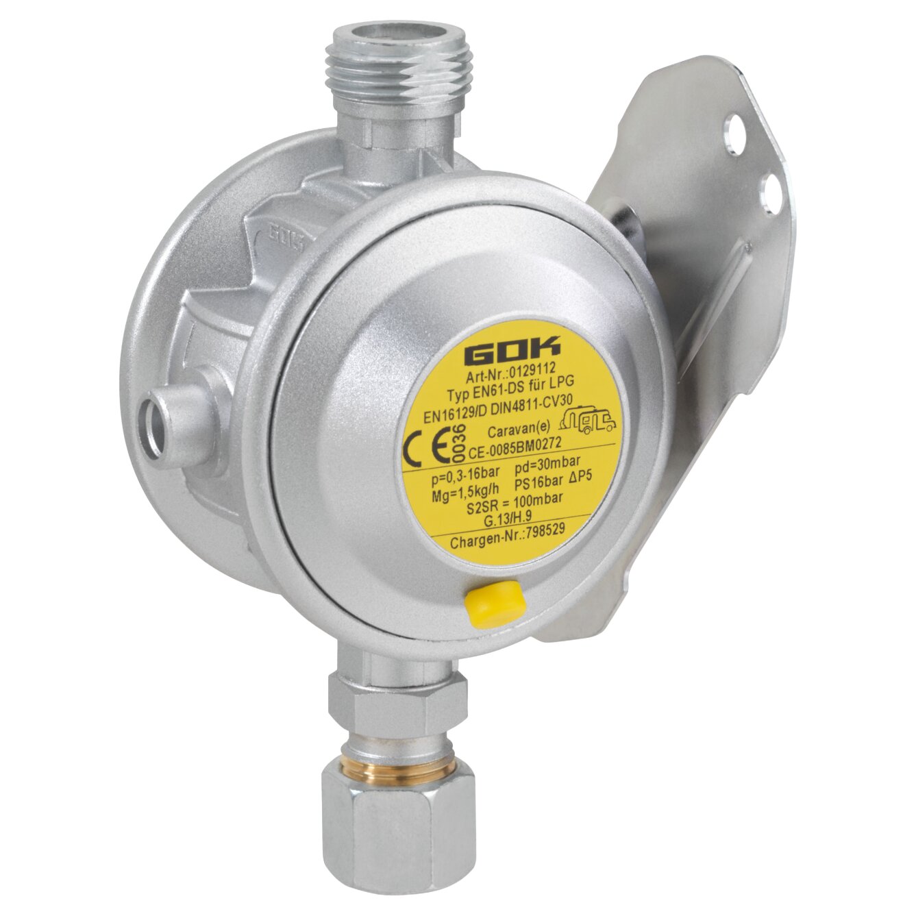 Niederdruckregler Caramatic BasicOne 1,5 kg/h