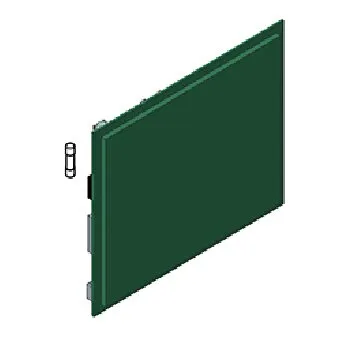 Elektronikmodul für VarioHeat eco und VarioHeat comfort mit grüner, rechteckiger Platine und seitlichen Anschlüssen