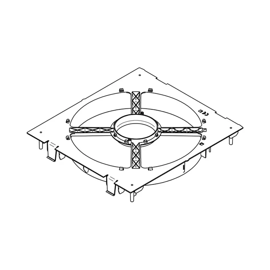 Ventilator-Rahmen Thule Vent 12 V ab Baujahr 2008