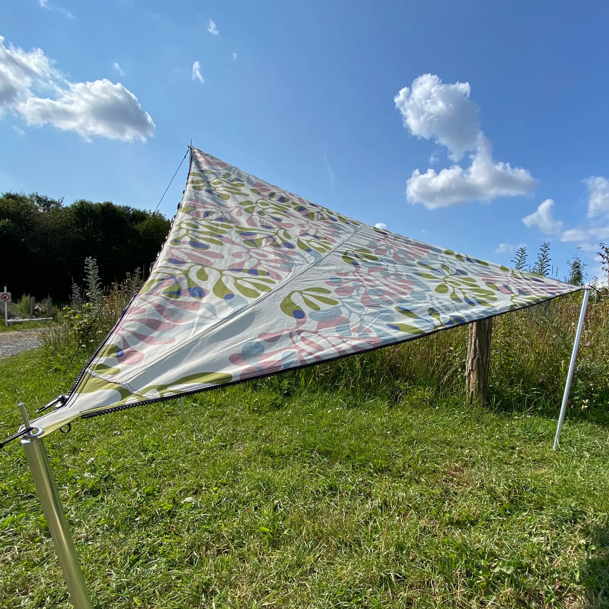 Canvas Awning "TC-Zip Canvas" Scandinavian, forrest linches