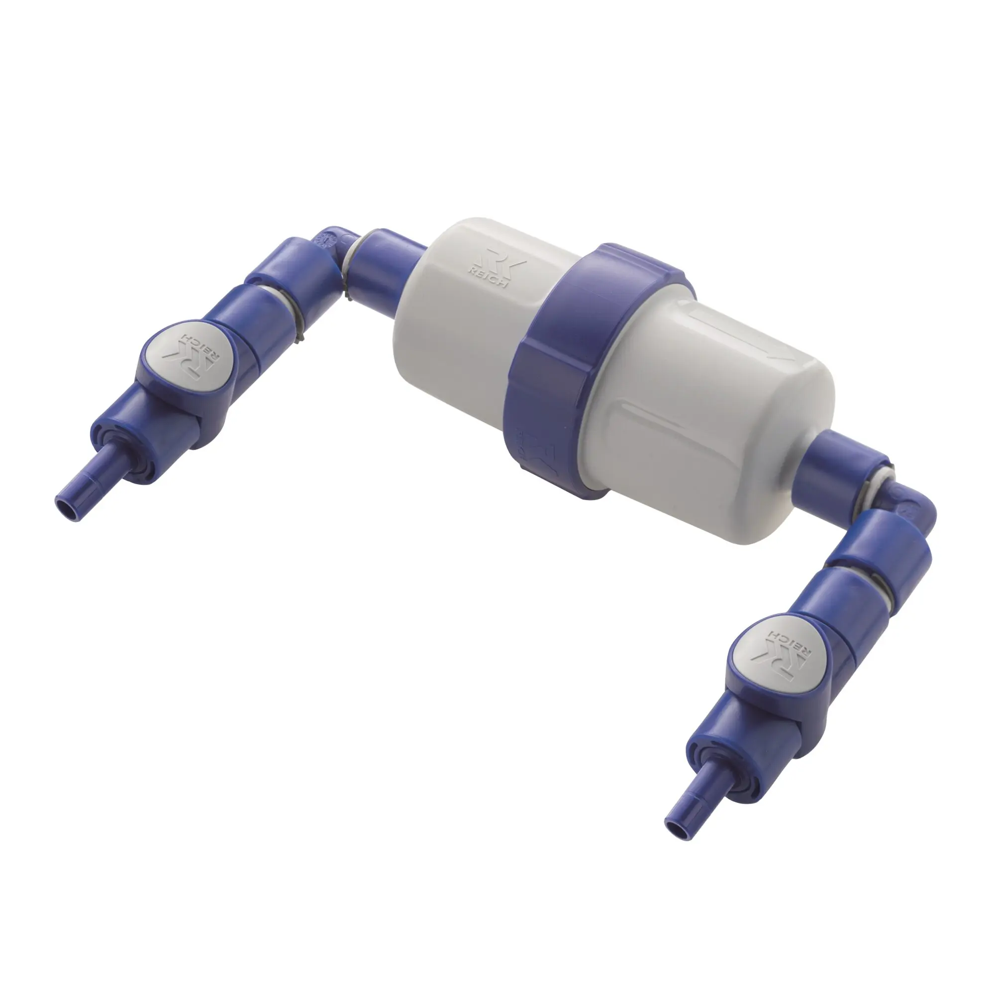 Wasserfilter Einbauset myclean®water sterile UniQuick, beidseitig gewinkelte Anschlüsse