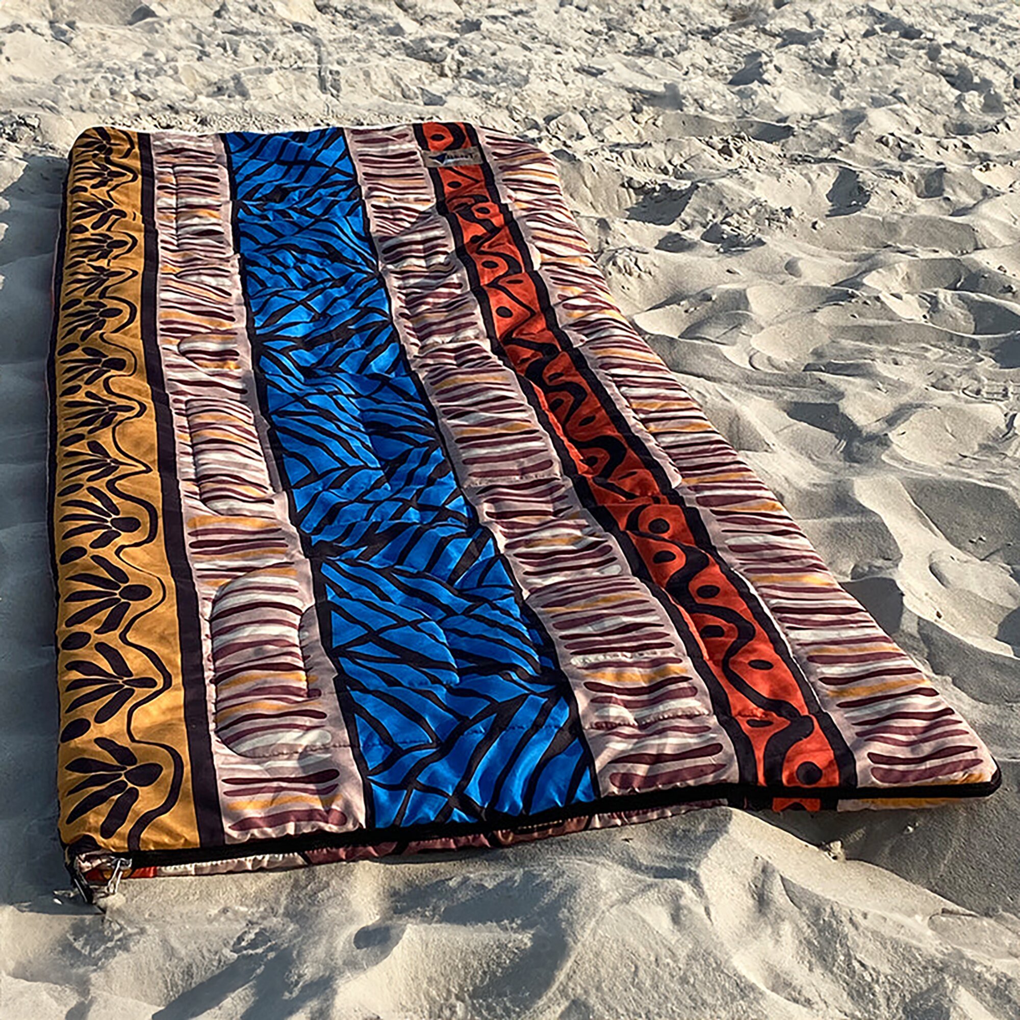 Vanlife Sleeping Bag Bentcho, Africa print