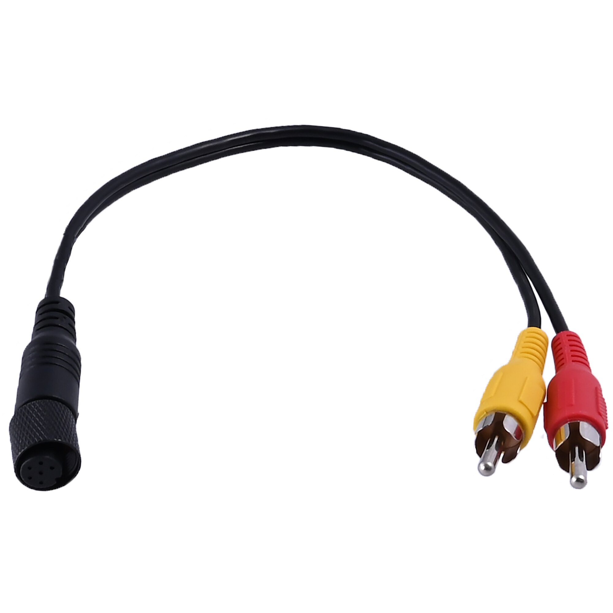 Adapter Kamera, 6-polige Buchse auf 2 Cinch-Stecker