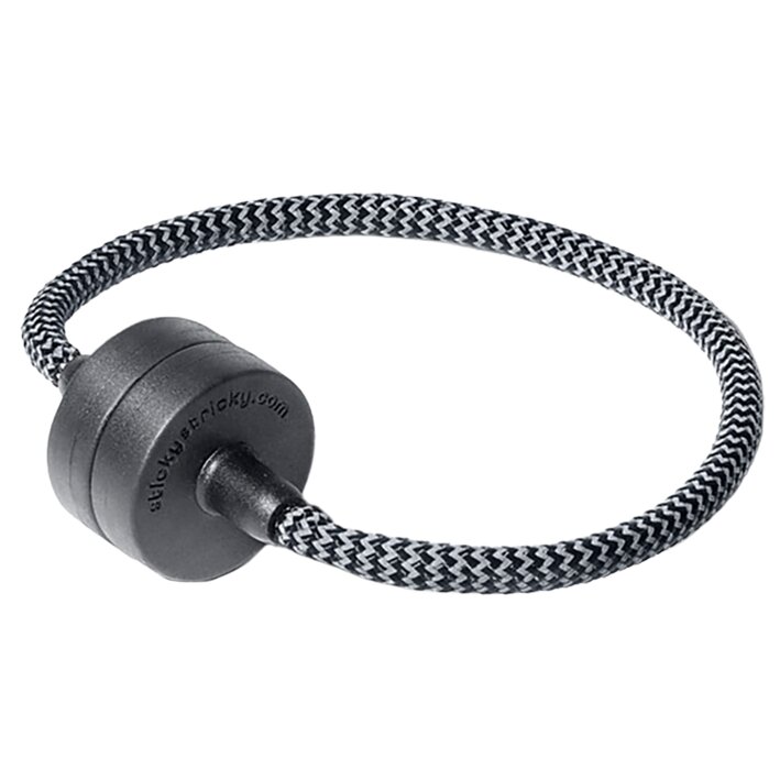 Magnetschnur Sticky Stricky reflektierend S, 20 cm schwarz