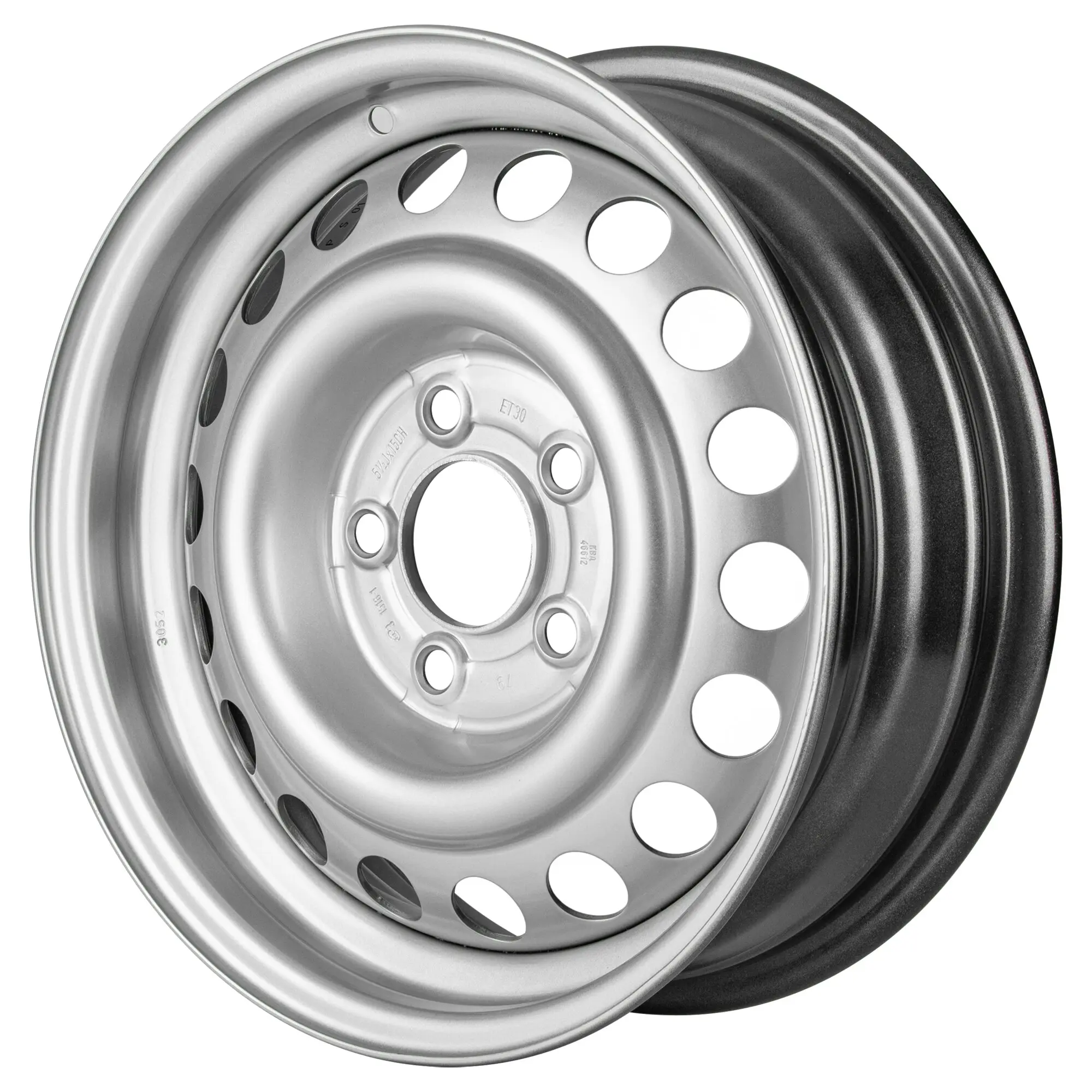 Steel Rim, 800 kg, Nut: o | LZ 5, 5 ½ J x 15