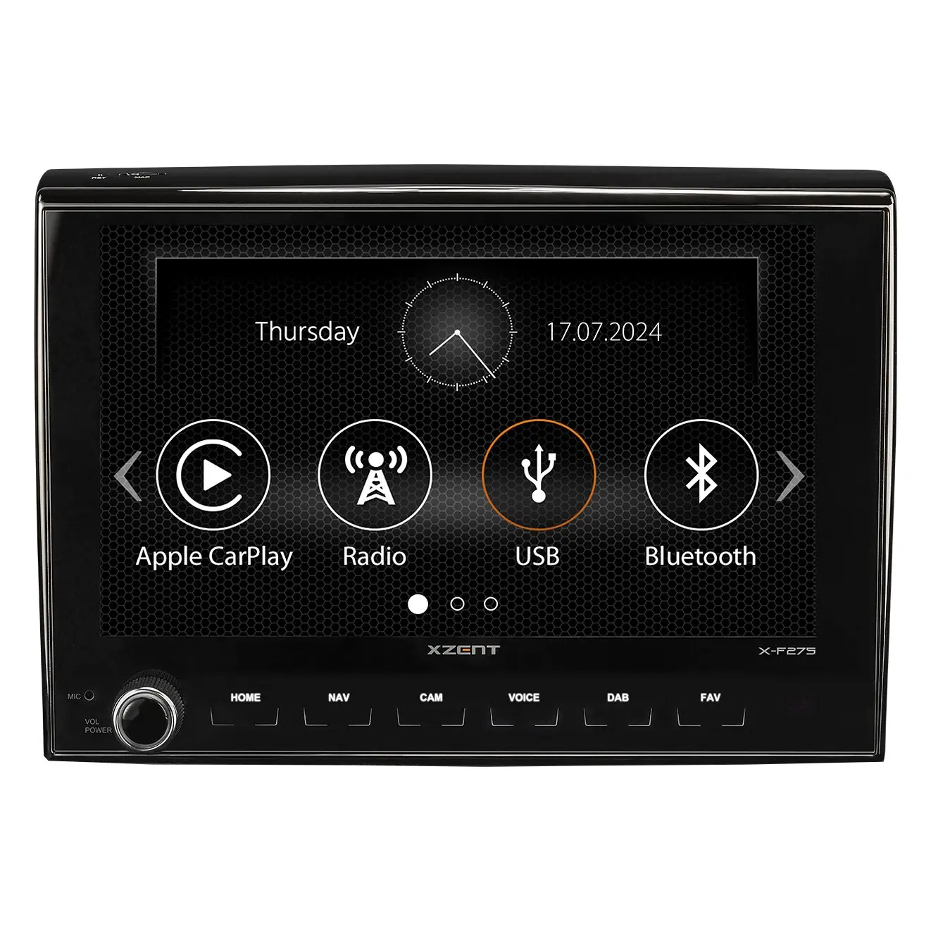 Naviceiver XZENT X-F275 für Fiat Ducato ab Bj. 2006/07