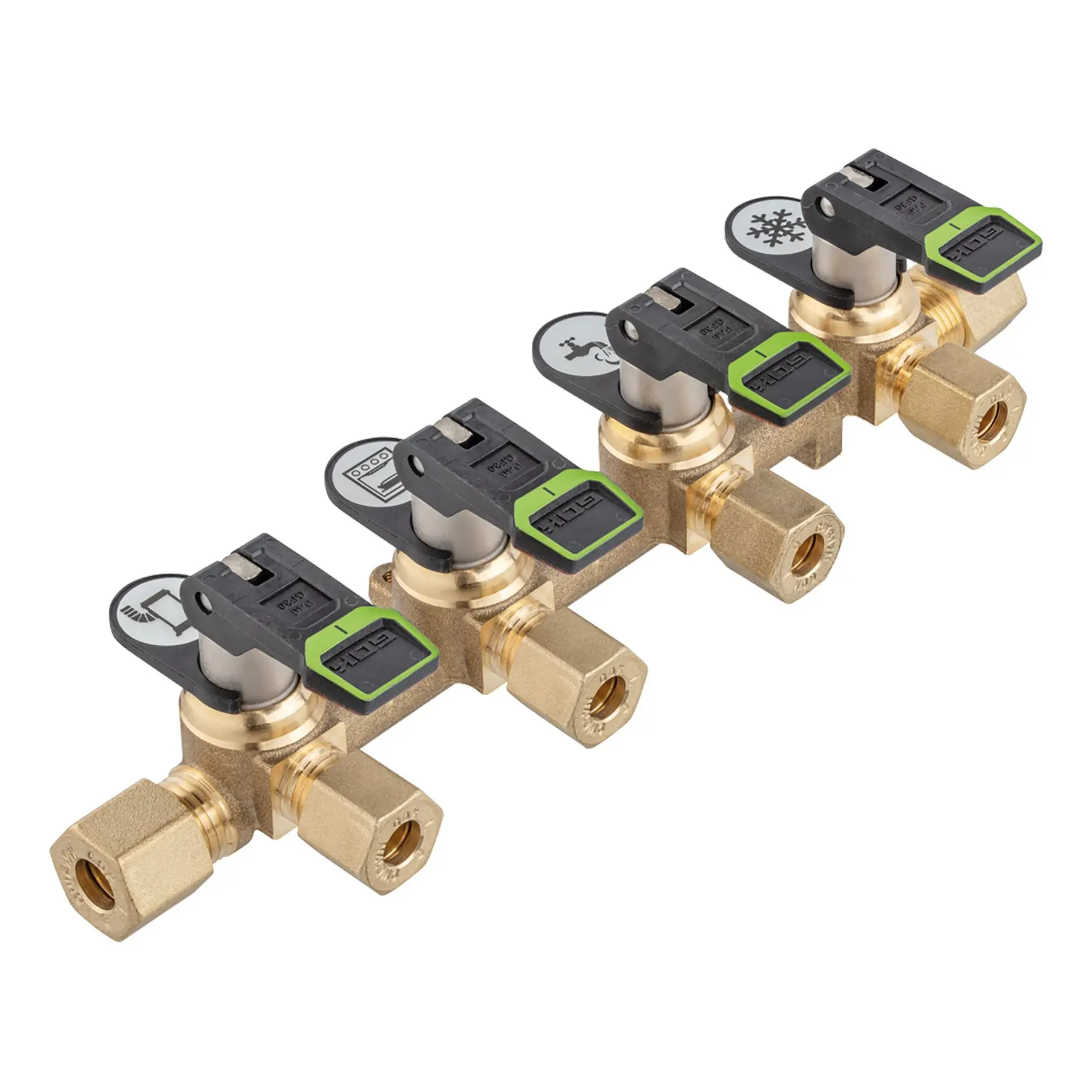 Verteilerblock KSV-AB4