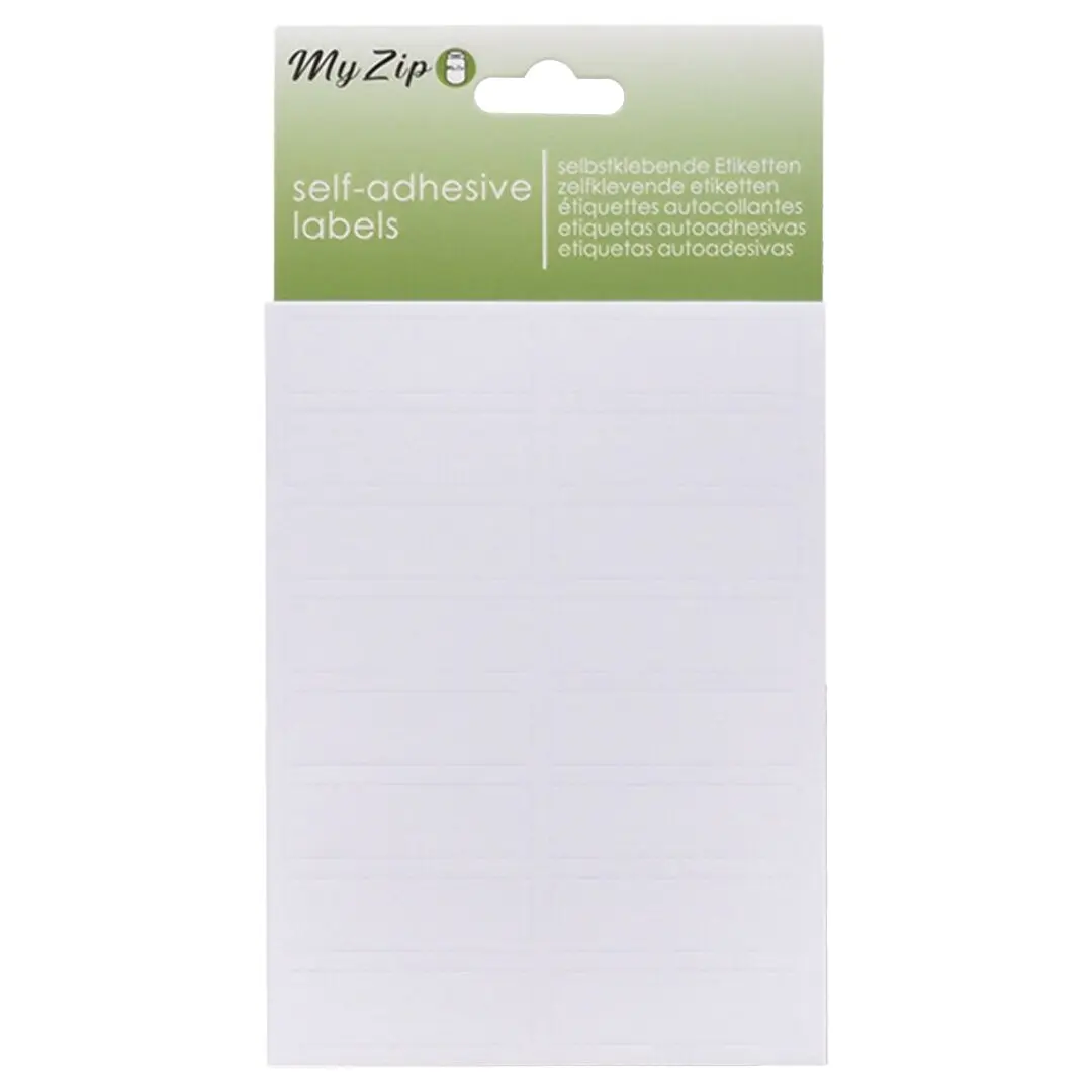 Etiketten für Aufbewahrungsbeutel MyZip
