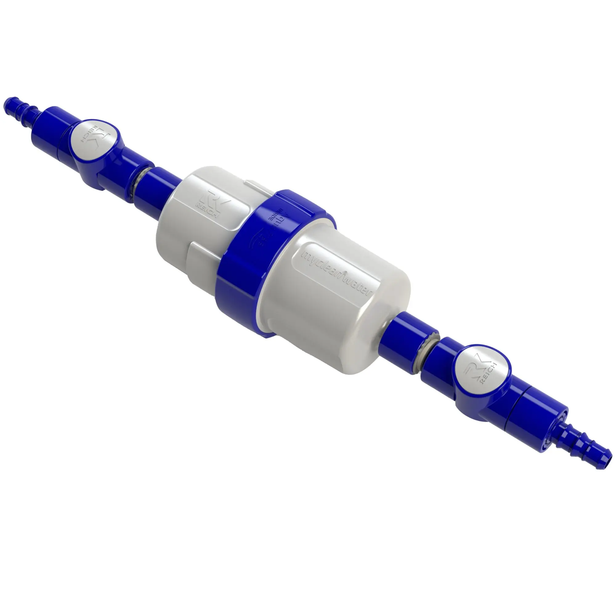 Wasserfilter Einbauset myclean®water sterile Schlauch, beidseitig gerade Anschlüsse